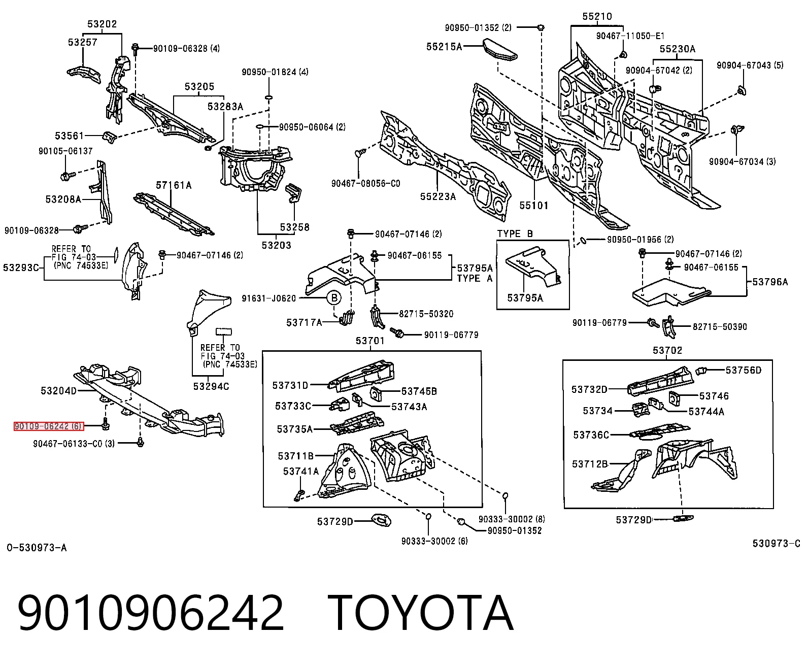 9010906242 Toyota
