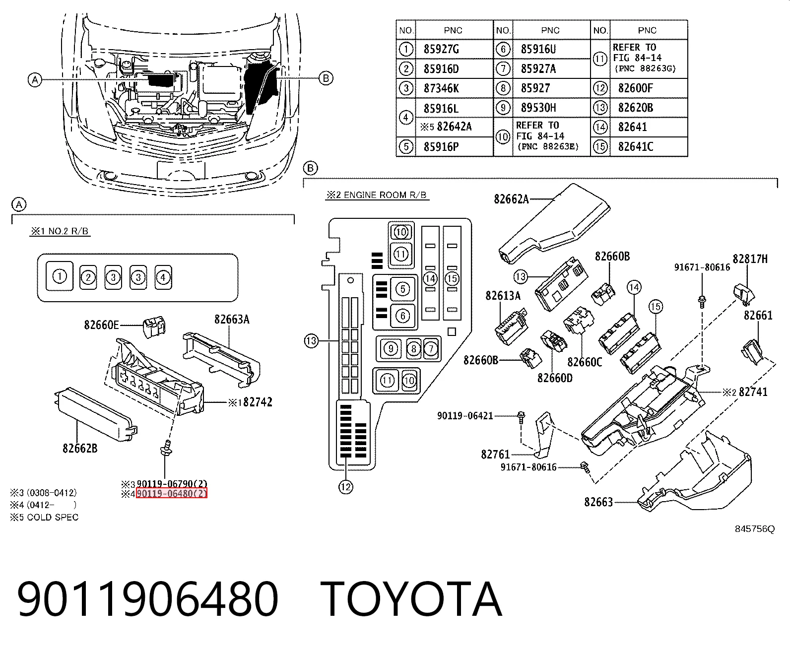 9011906480 Toyota