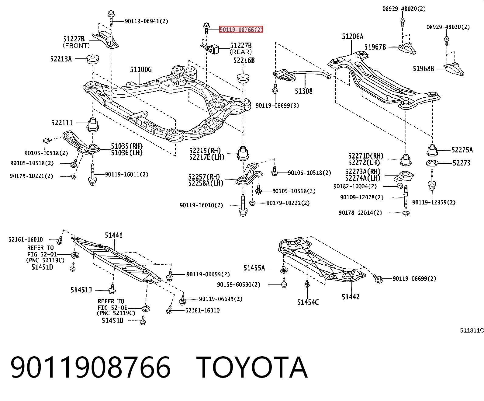 9011908766 Toyota