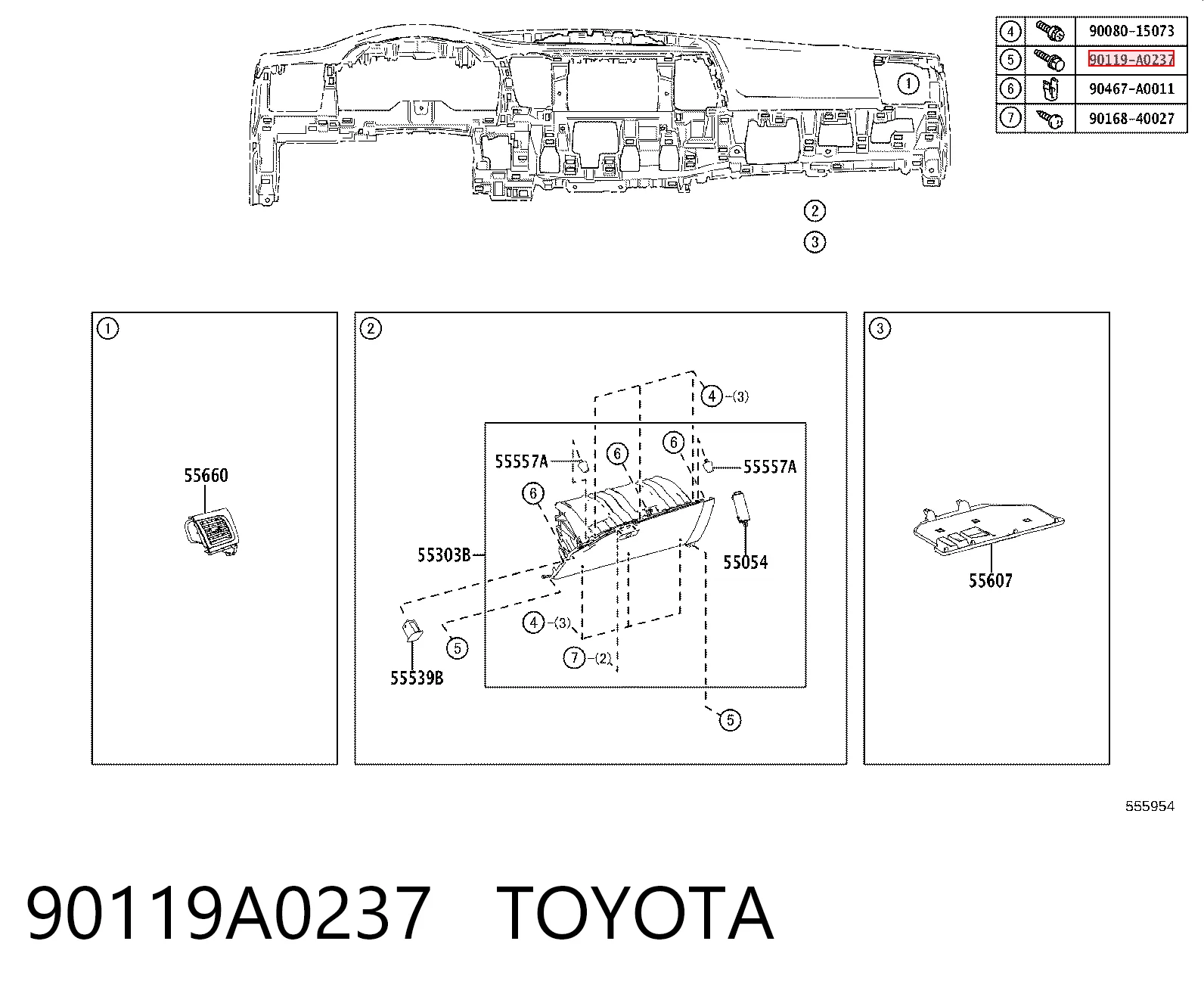 90119A0237 Toyota