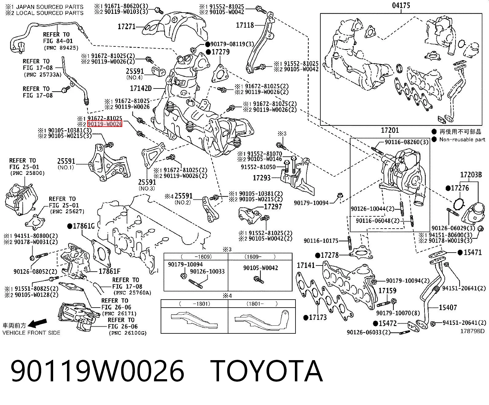 90119W0026 Toyota