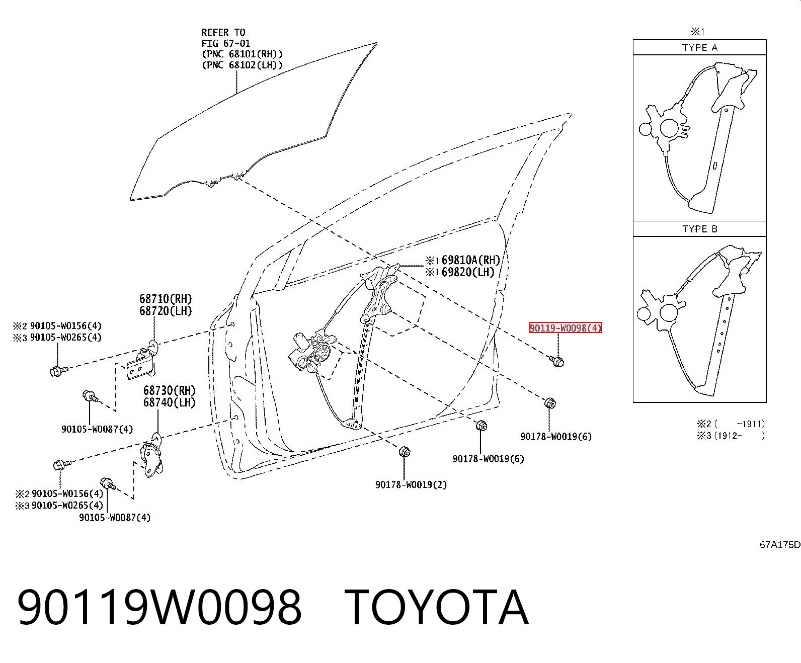90119W0098 Toyota