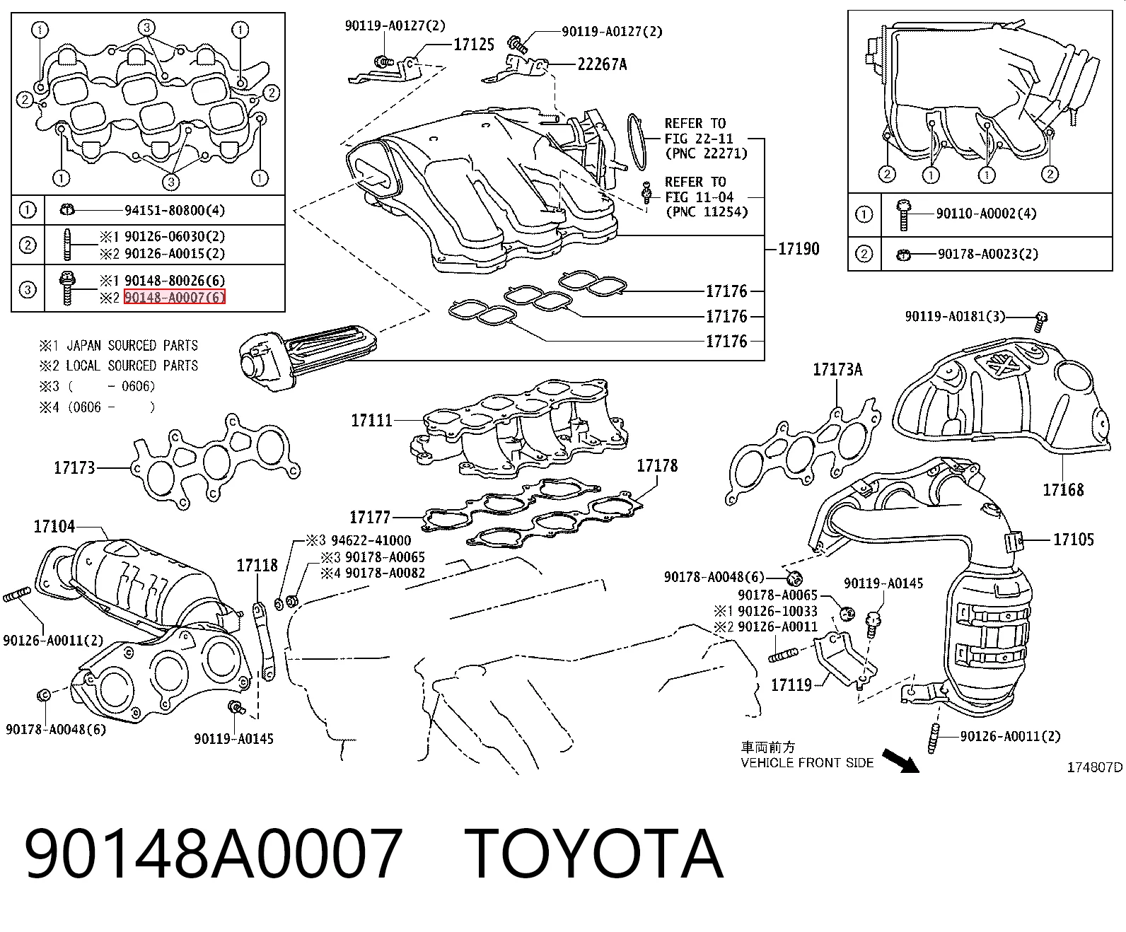 90148A0007 Toyota