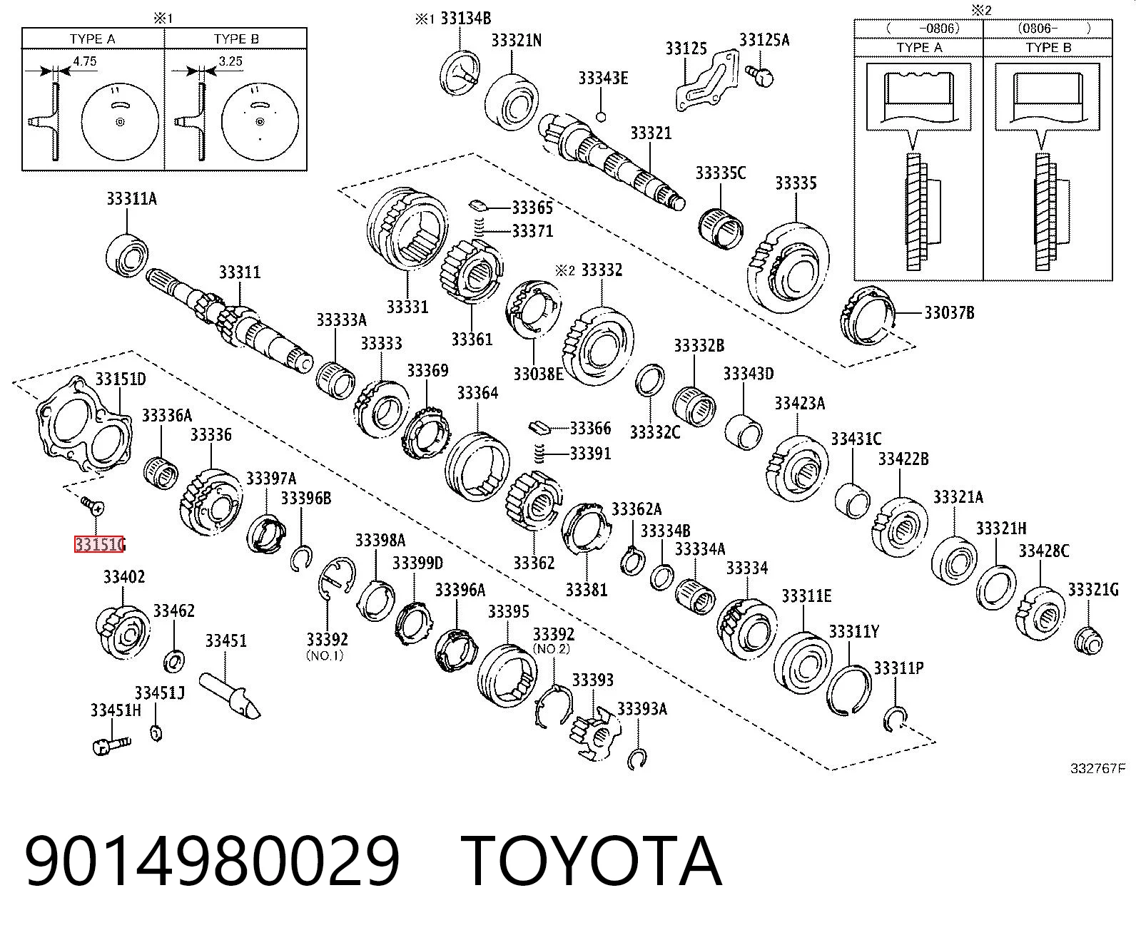 9014980029 Toyota