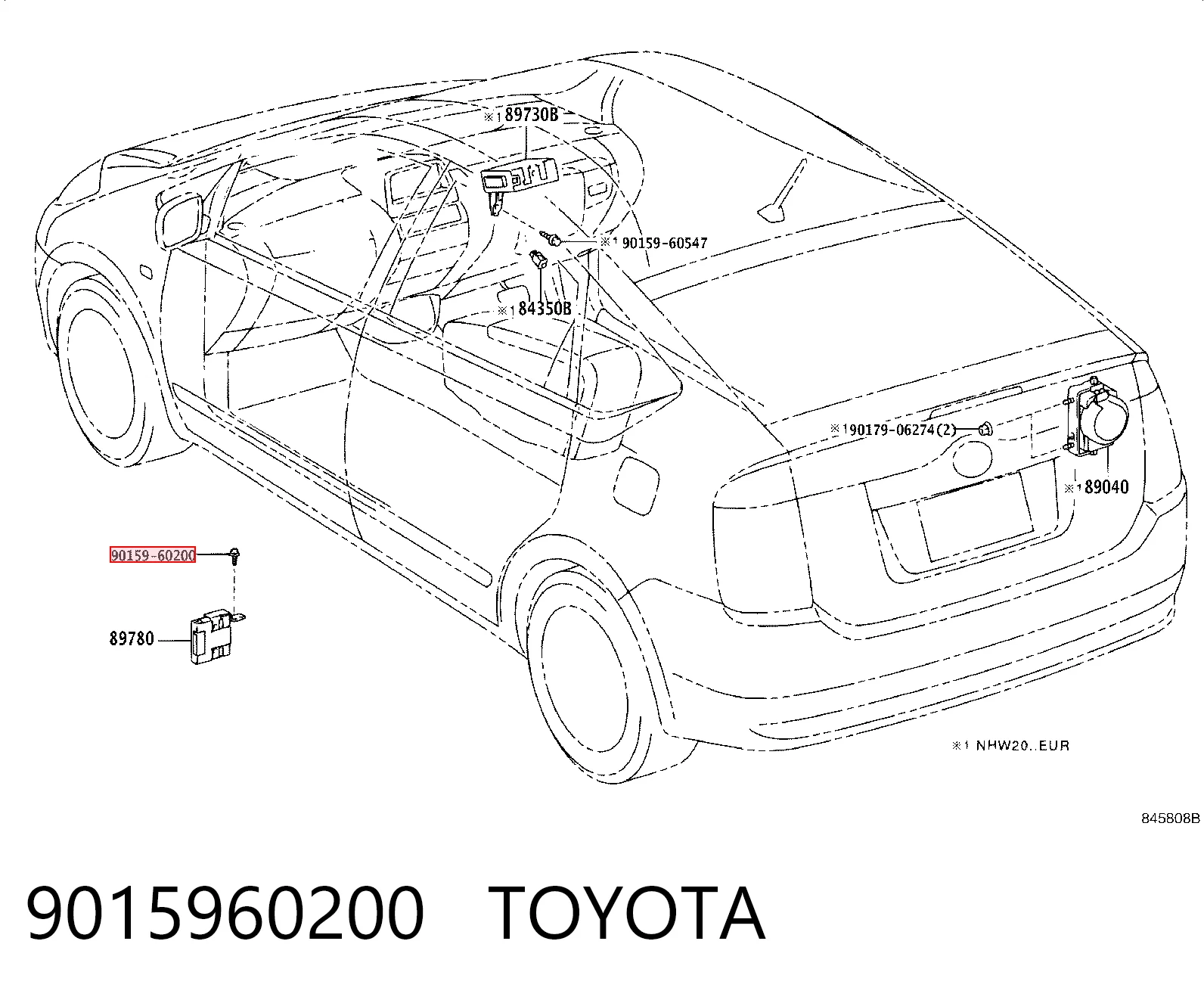 9015960200 Toyota