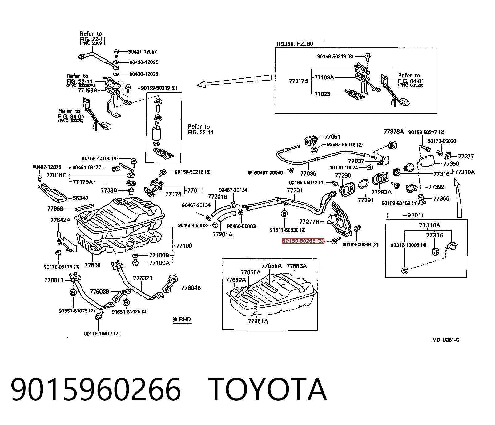 9015960266 Toyota