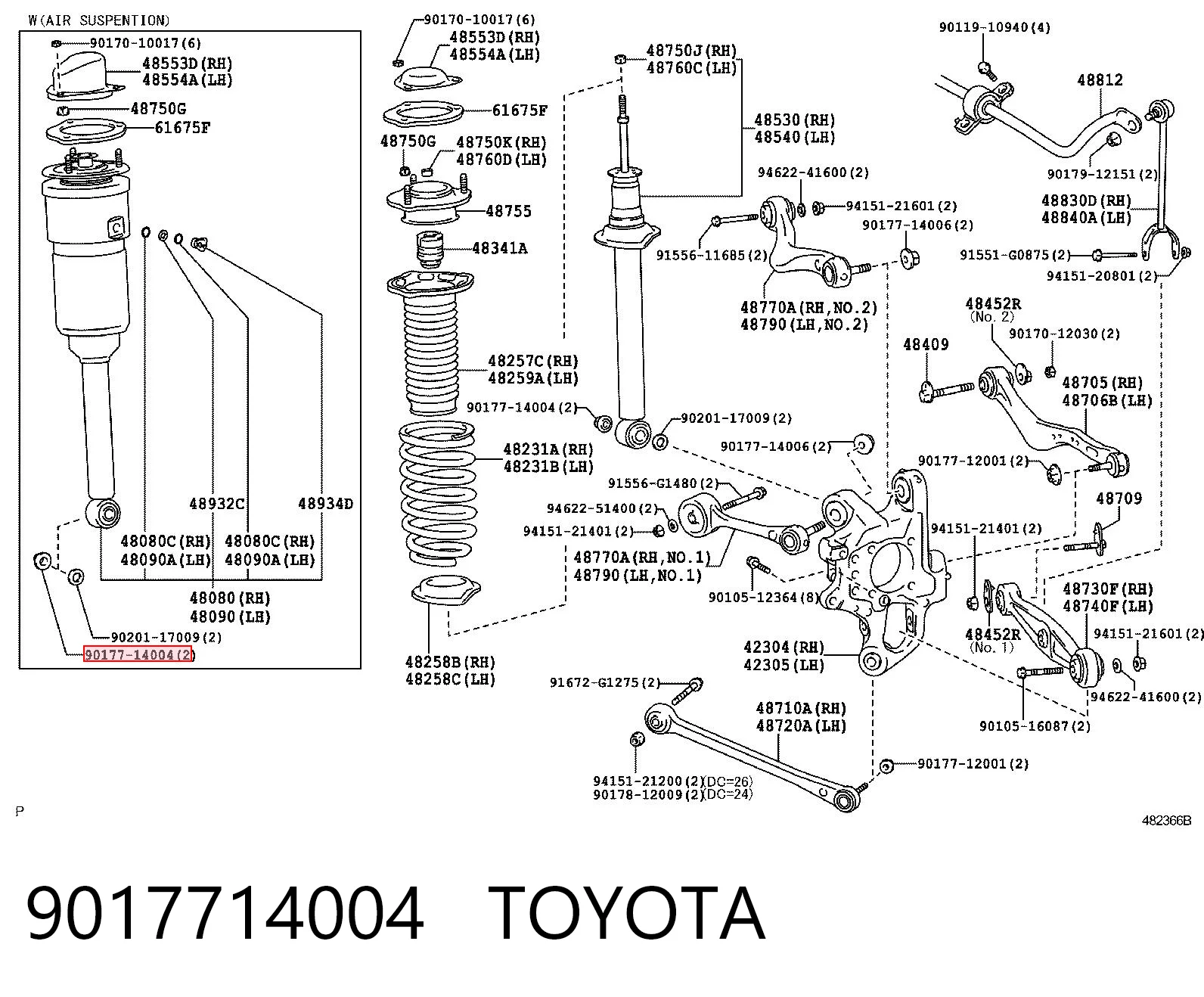 9017714004 Toyota