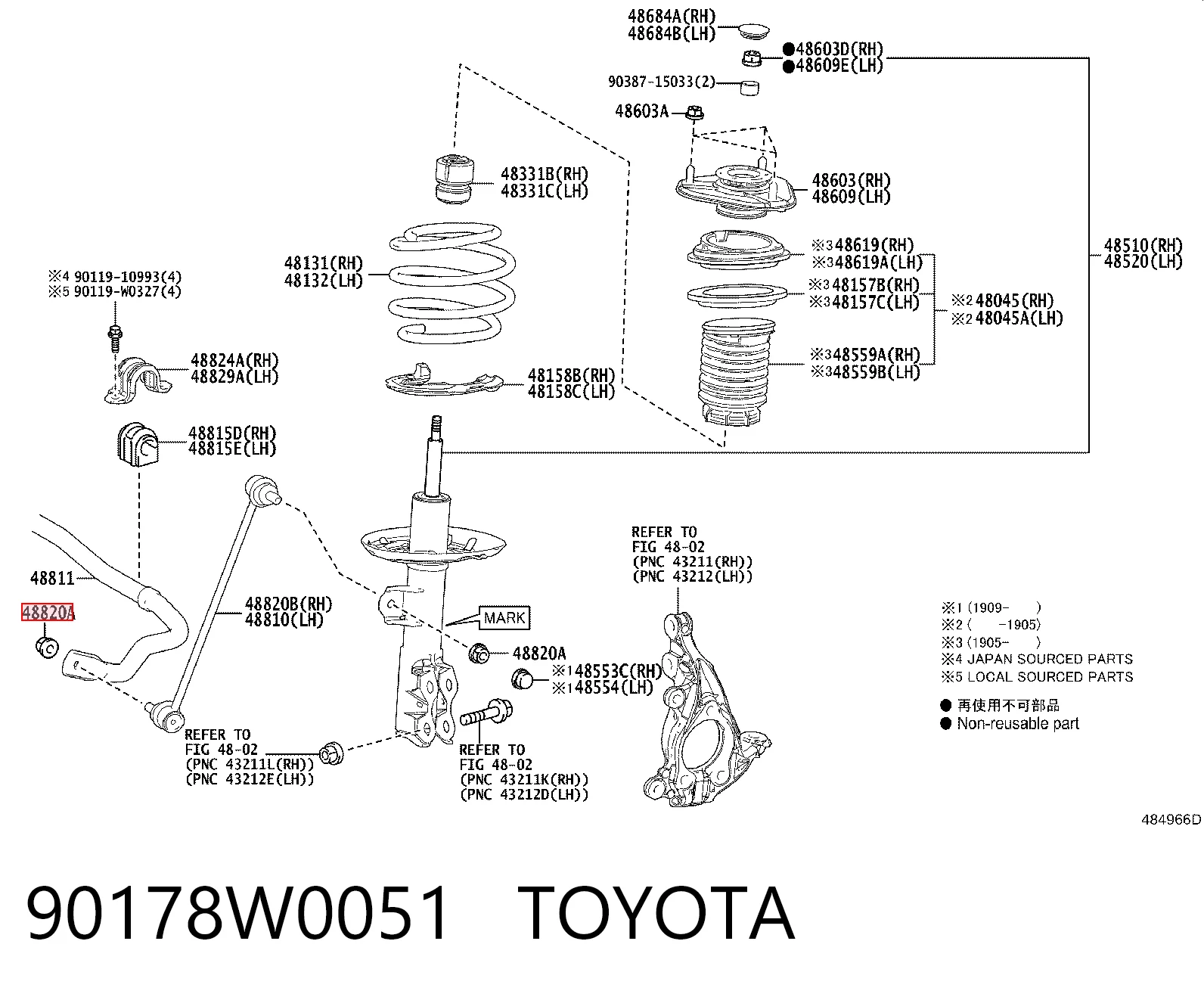90178W0051 Toyota