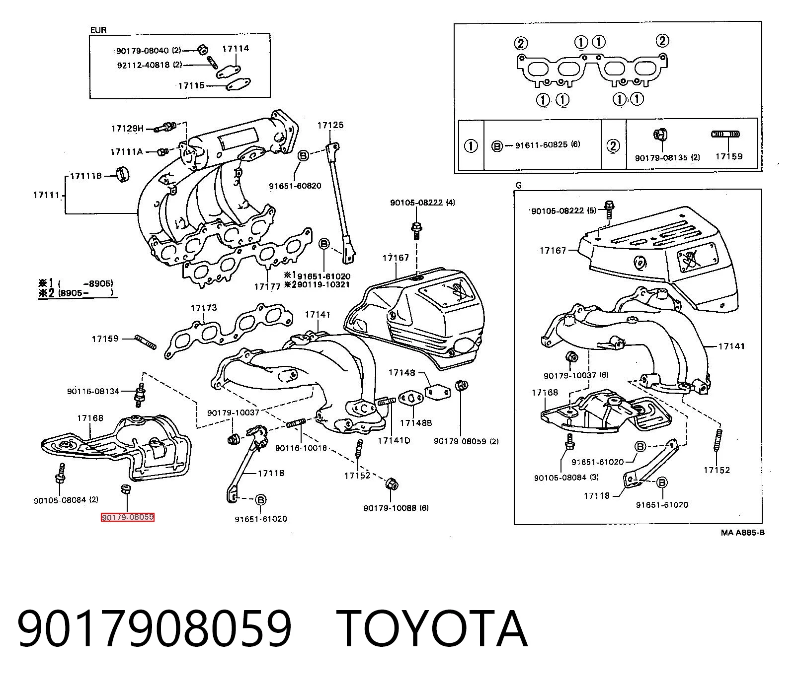 9017908059 Toyota 