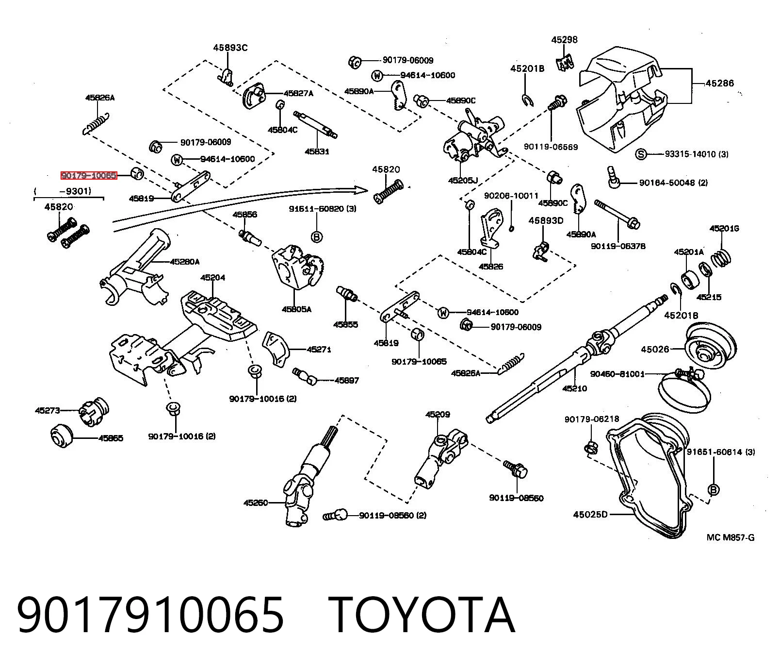 9017910065 Toyota