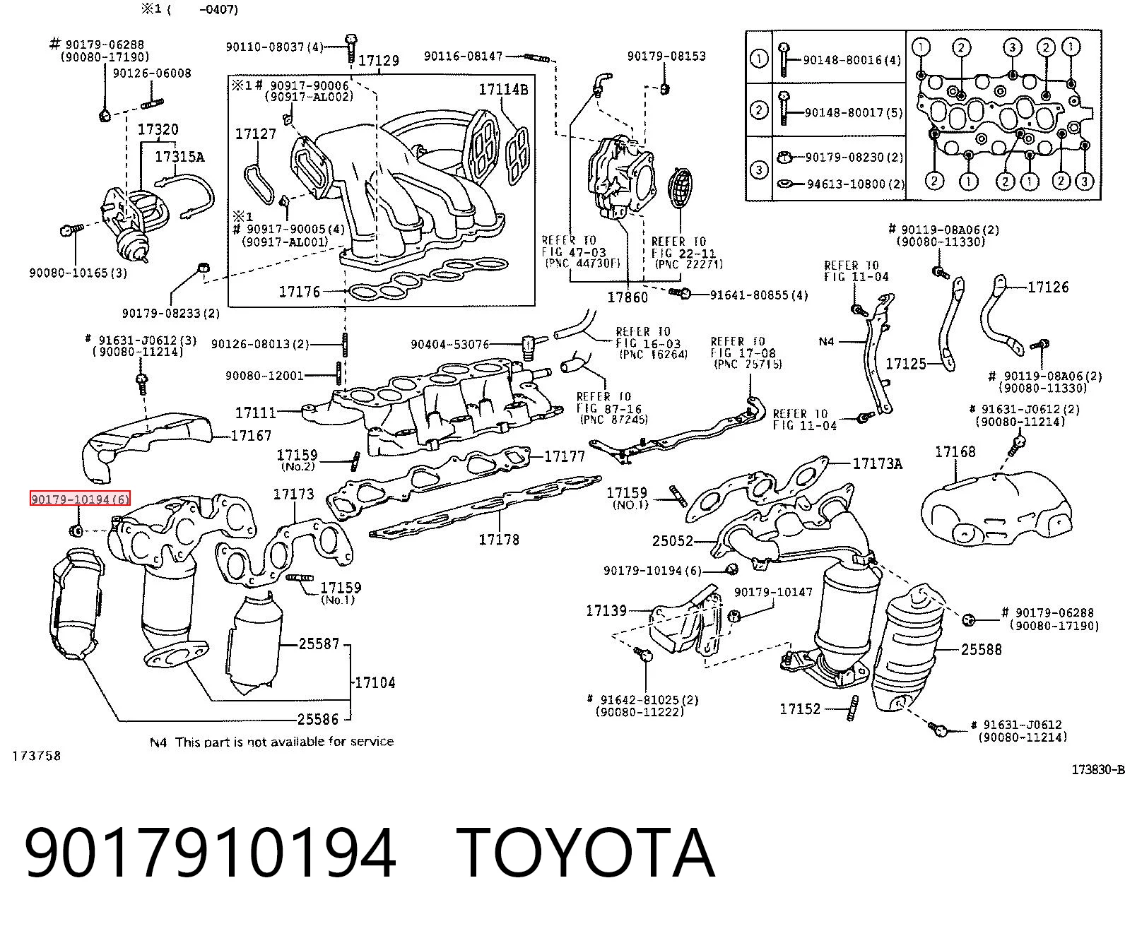 9017910194 Toyota