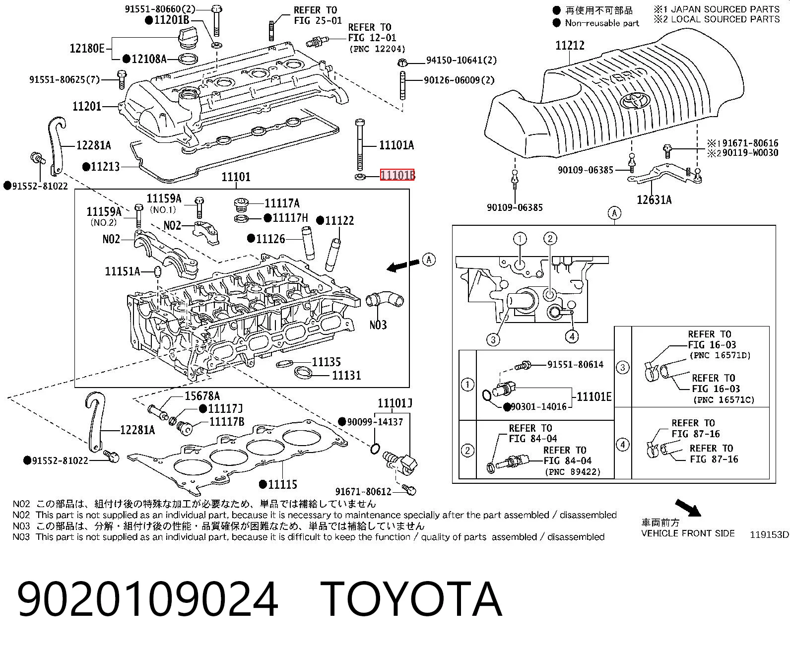 9020109024 Toyota