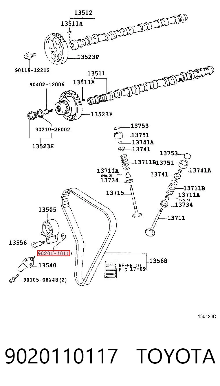 9020110117 Toyota