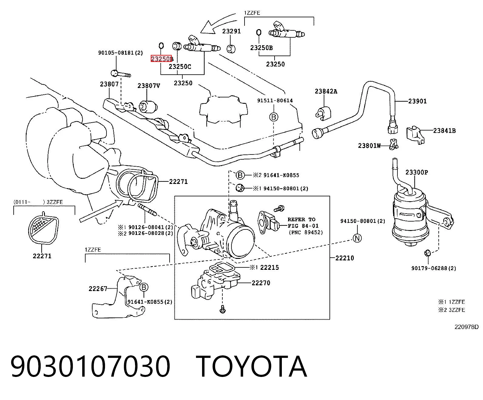 Уплотнитель форсунок Lexus RX 300/330/350/400H внедорожник (U3) (2003 - 2008) цена, от 1.90 USD