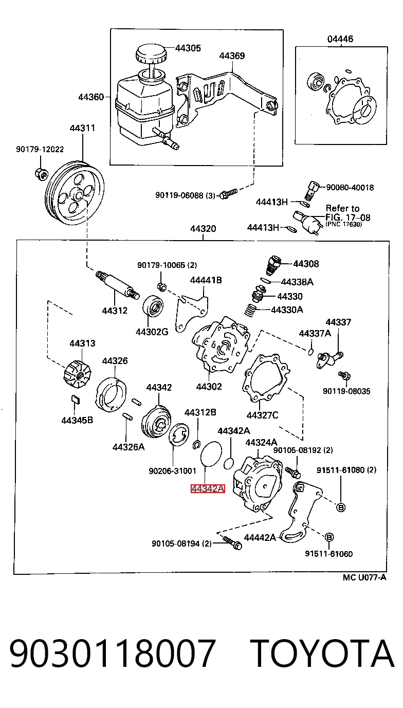 9030118007 Toyota