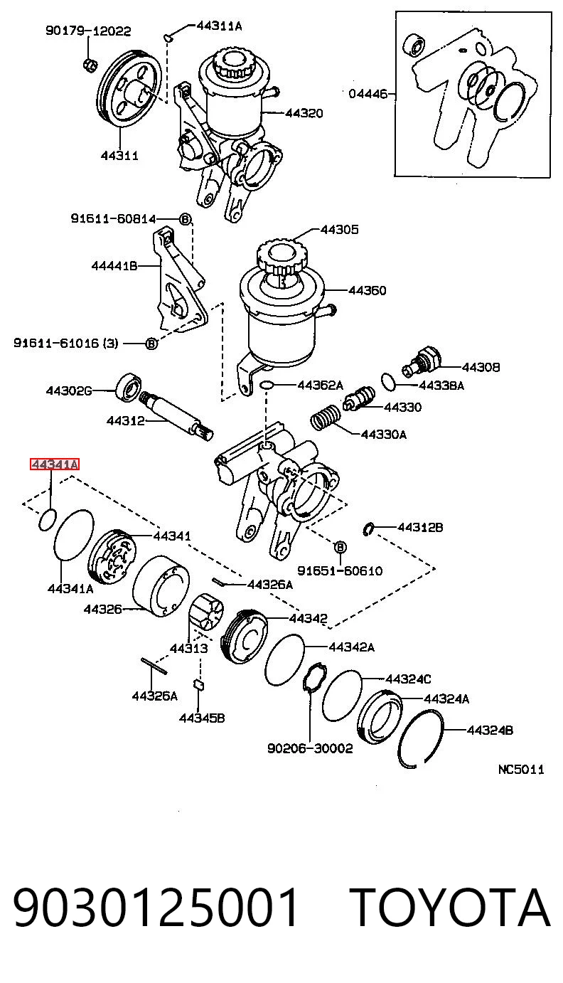 9030125001 Toyota