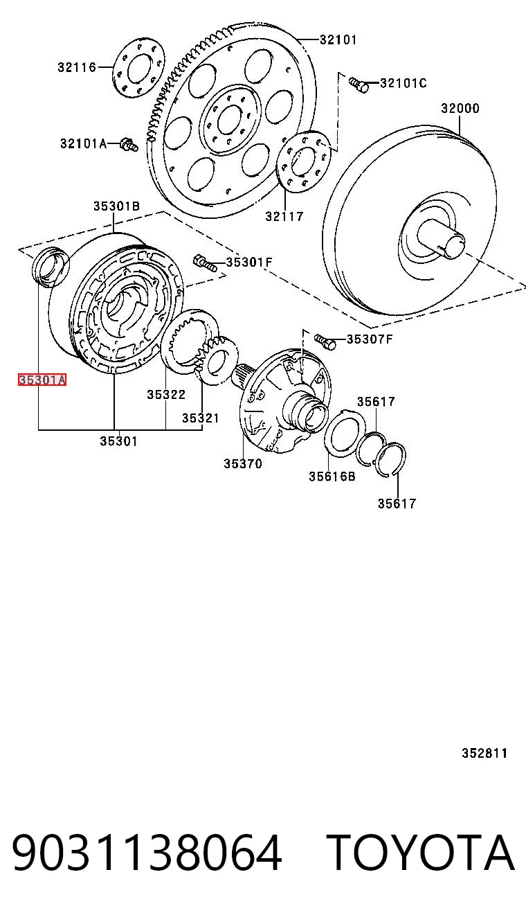 14772 SKF Сальник масляного насоса