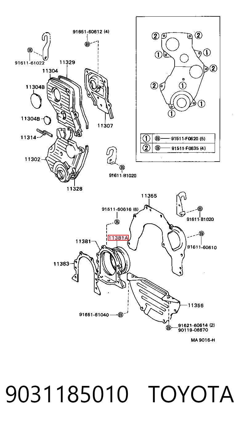 A0089973347 Mercedes Сальник коленвала двигателя, задний