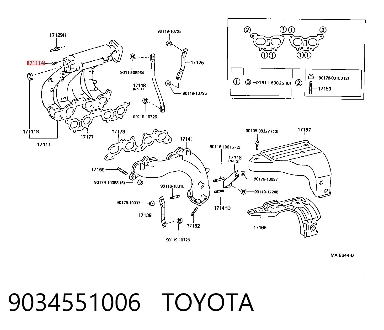9034551006 Toyota