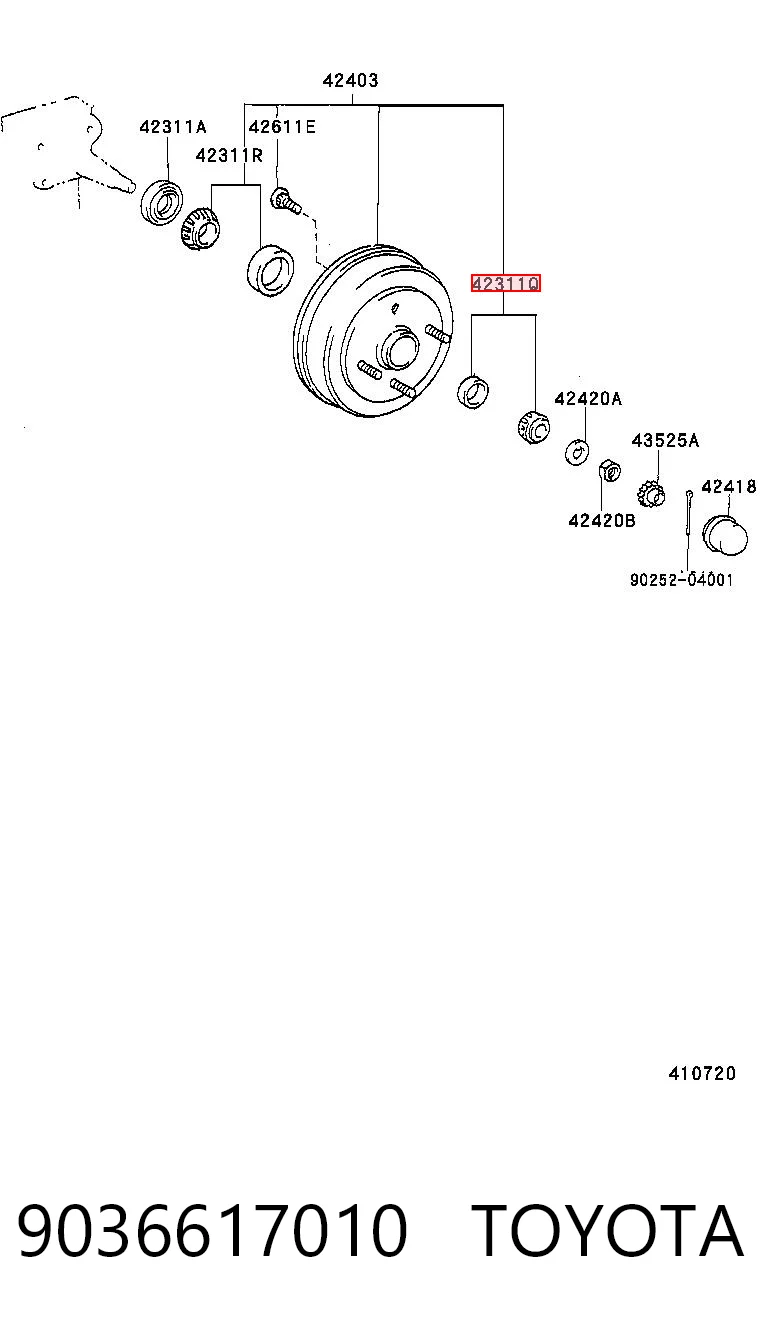 Подшипник ступицы задней наружный Koyo LM11749R цена, от 5.14 USD