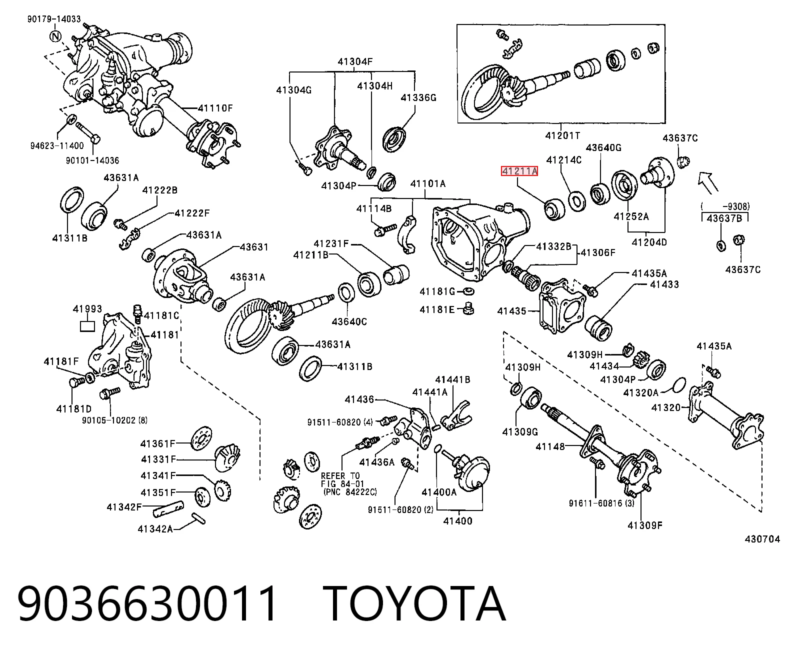 Купить 8944720990 Honda Подшипник промежуточного вала КПП