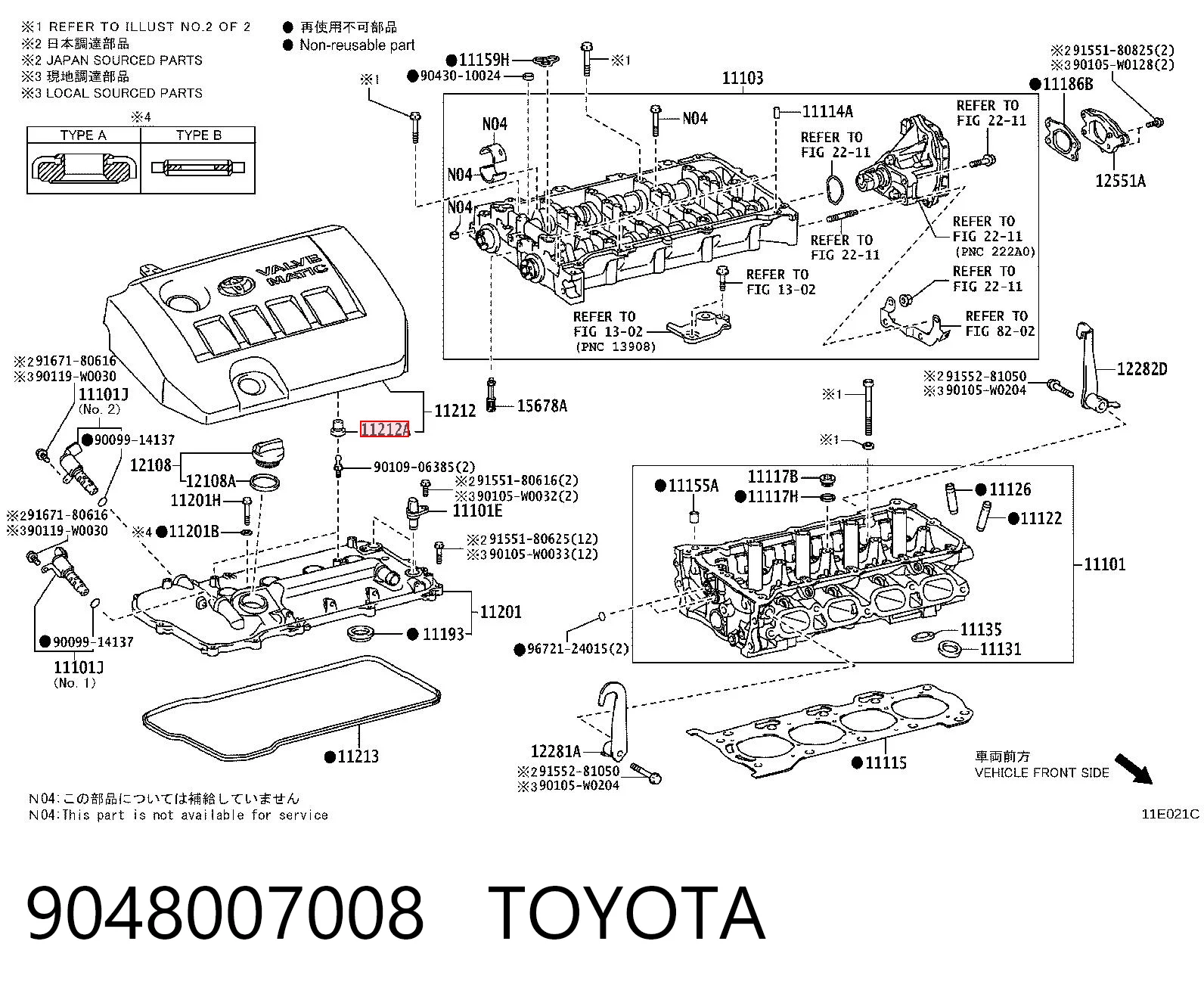 9048007008 Toyota