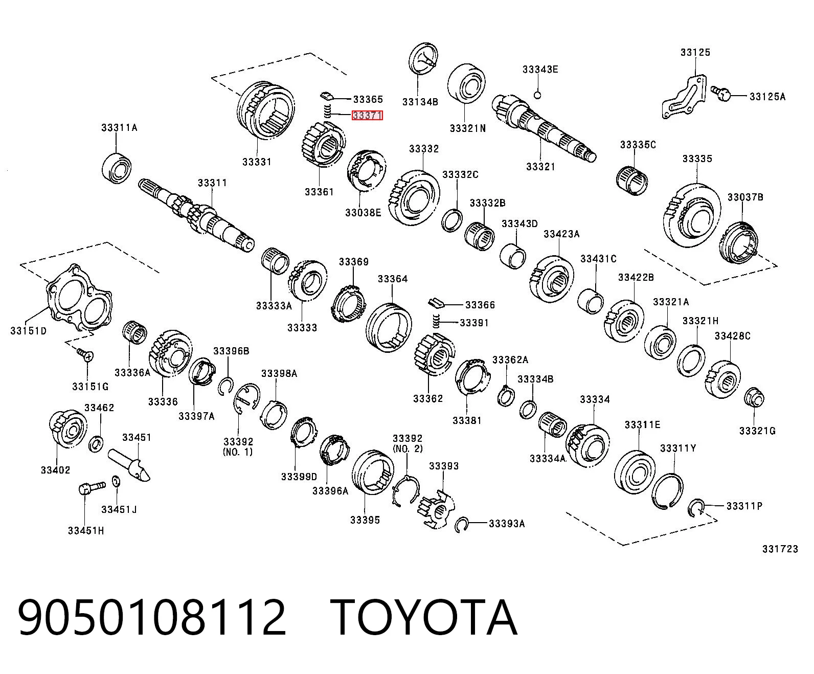 9050108112 Toyota
