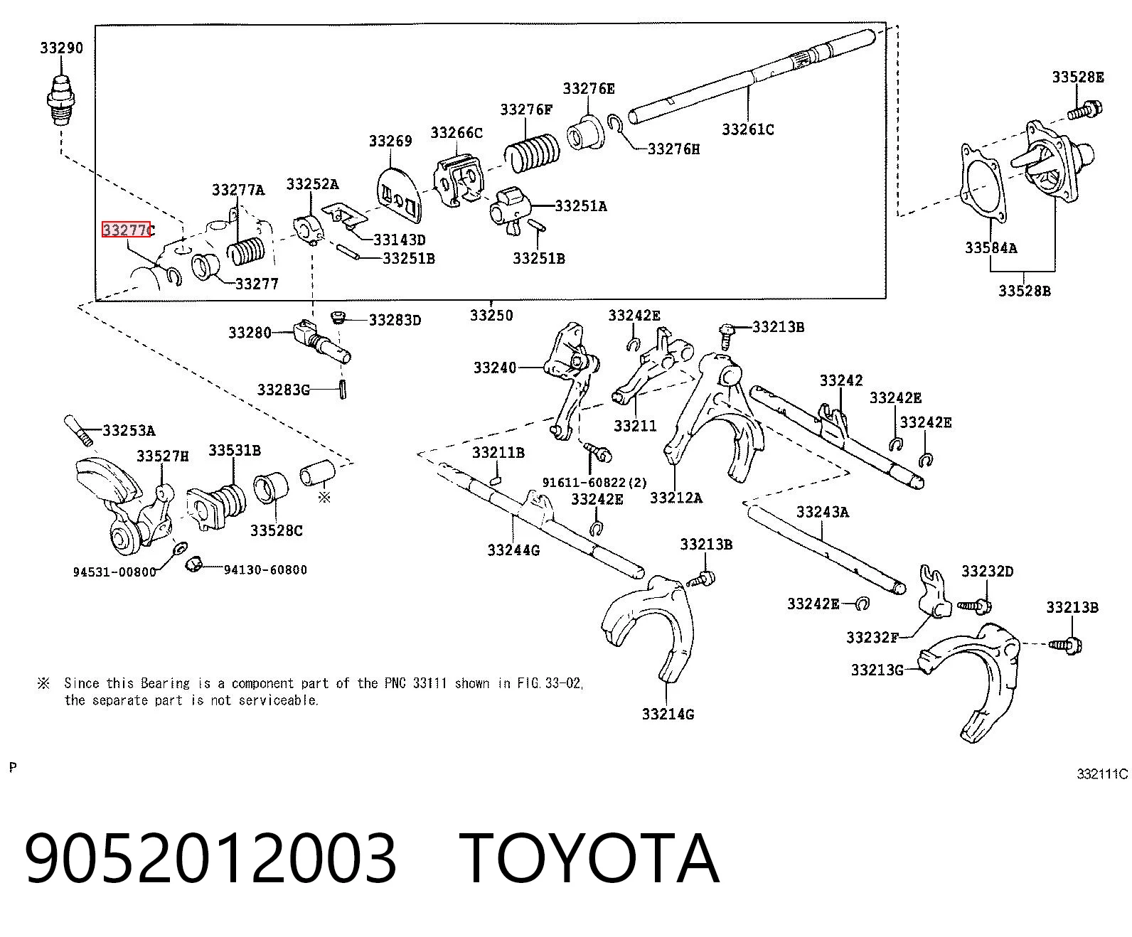 9052012003 Toyota