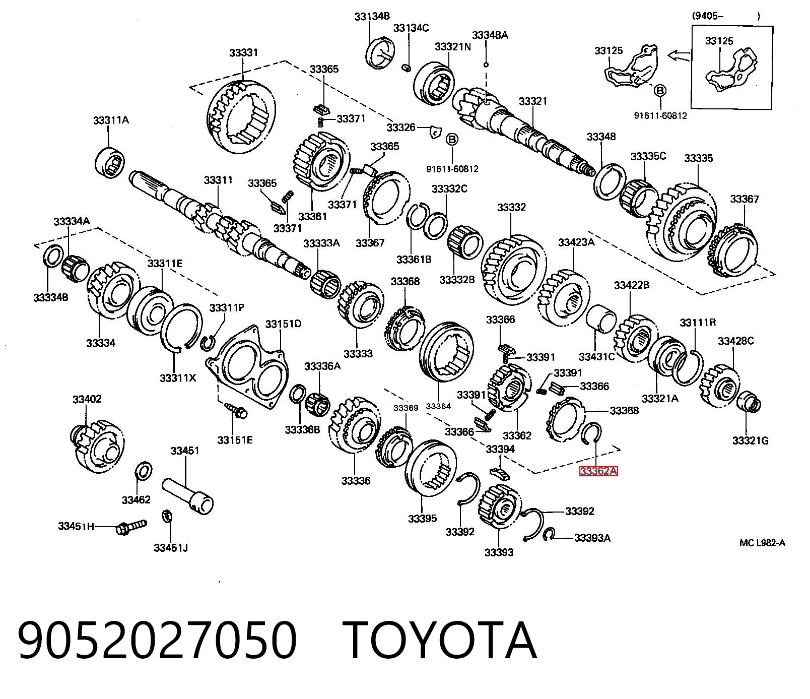 9052027050 Toyota