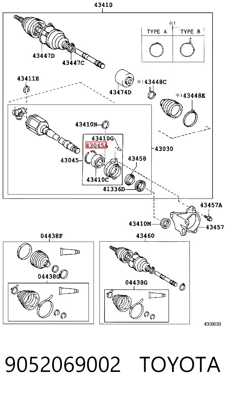 9052069002 Toyota