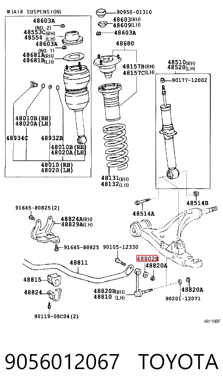 9056012067 Toyota
