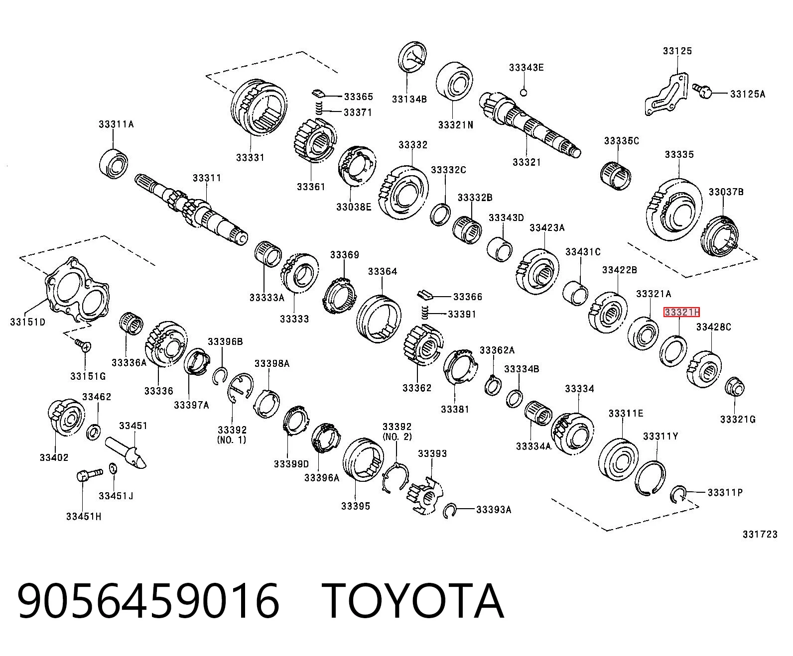 9056459016 Toyota