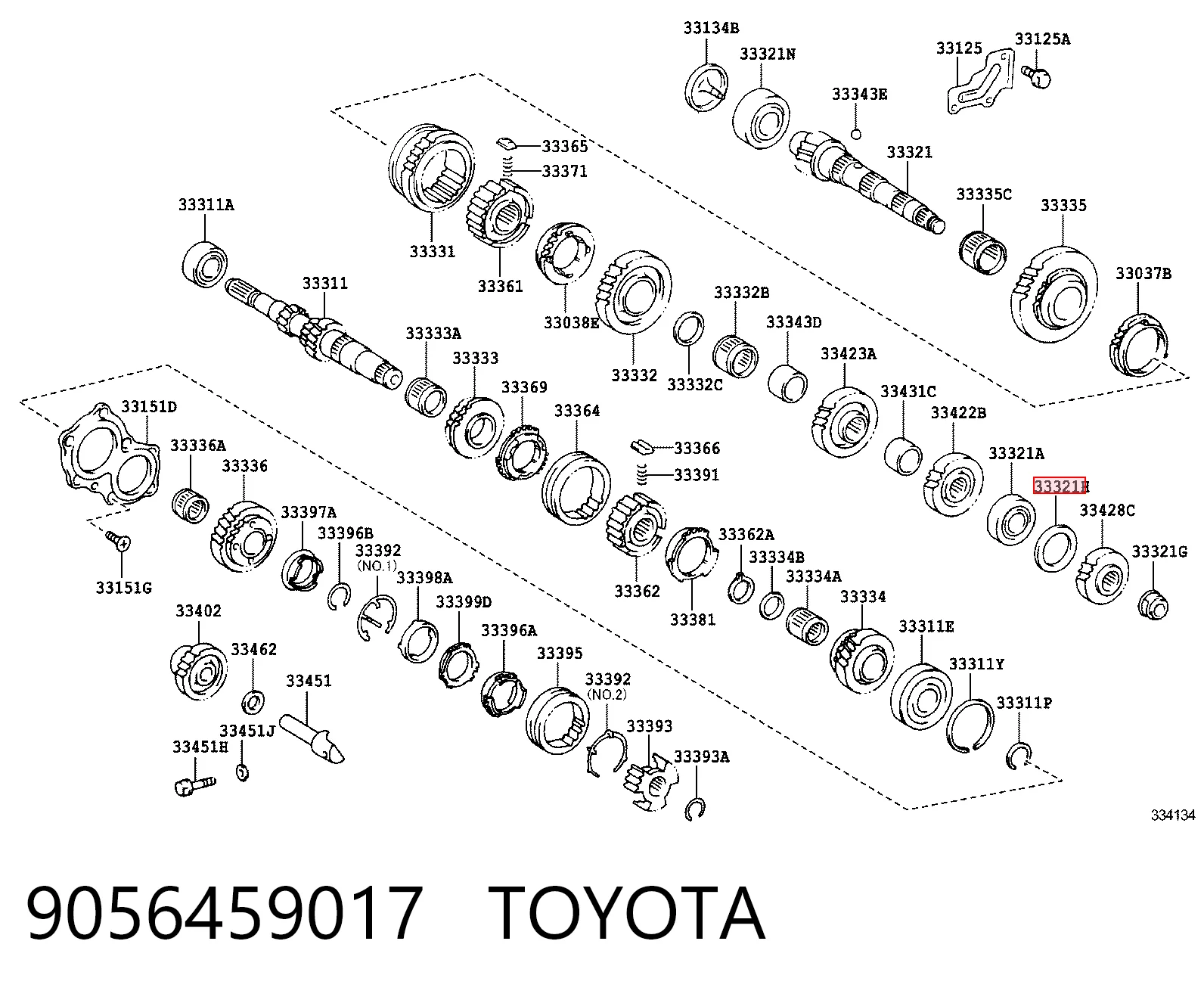 9056459017 Toyota