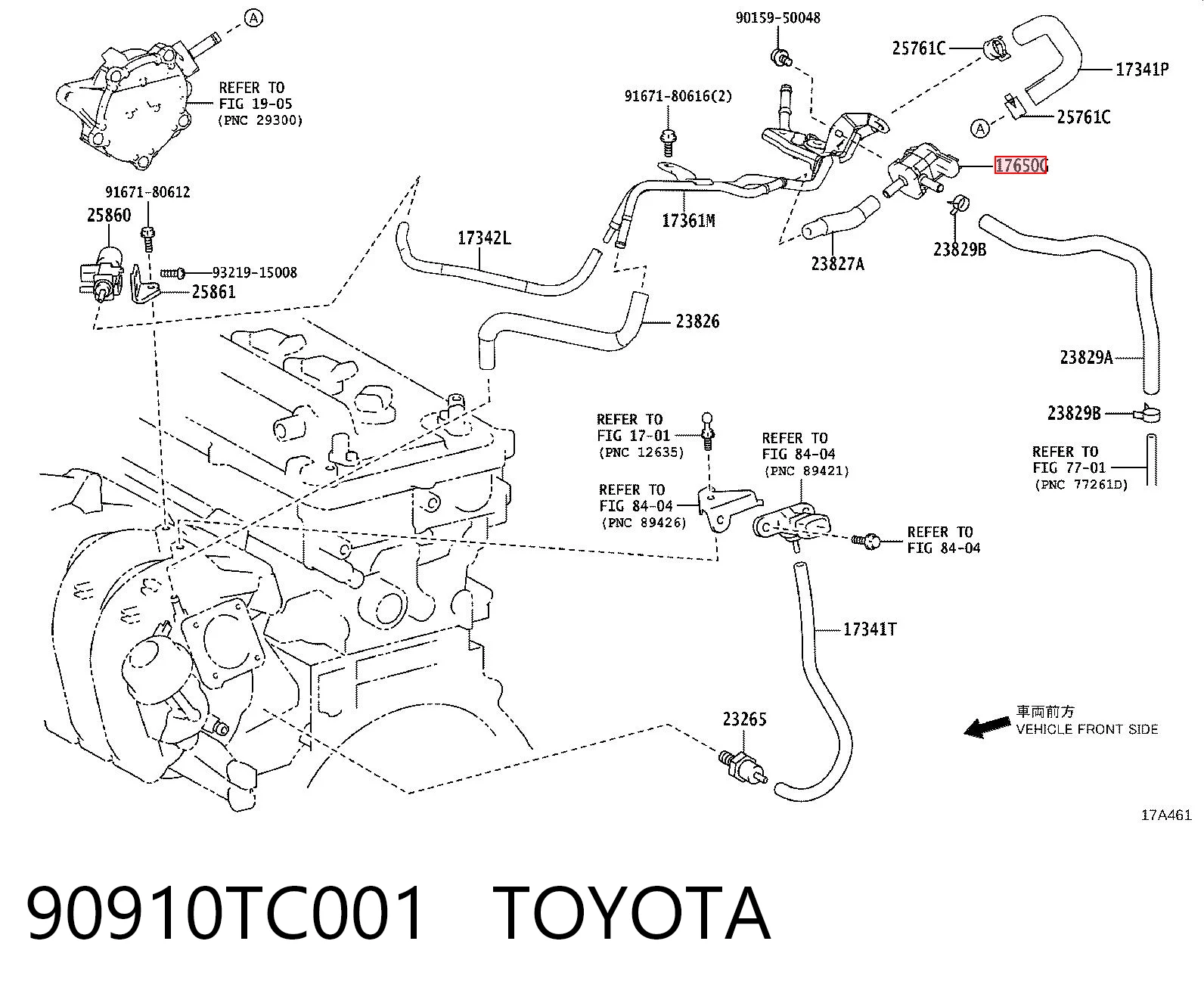 90910TC001 Toyota 