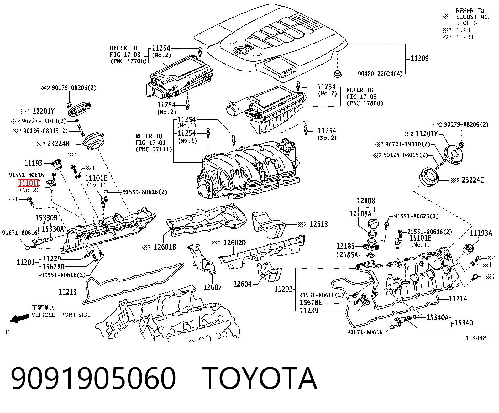 9091905060 Toyota Датчик распределительного вала