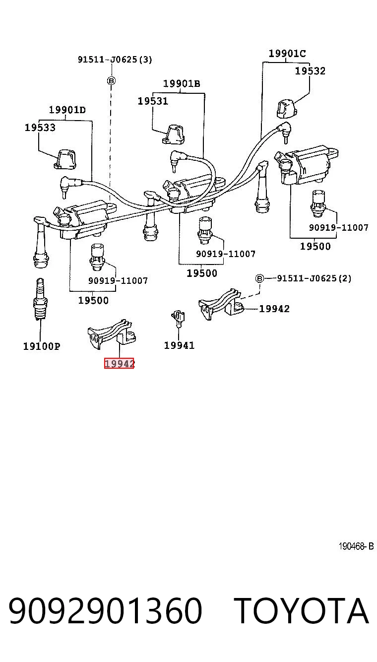 9092901360 Toyota 