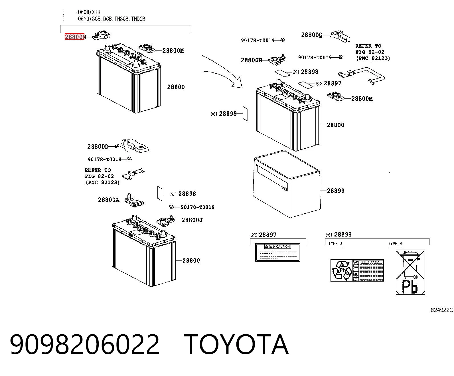 9098206022 Toyota 