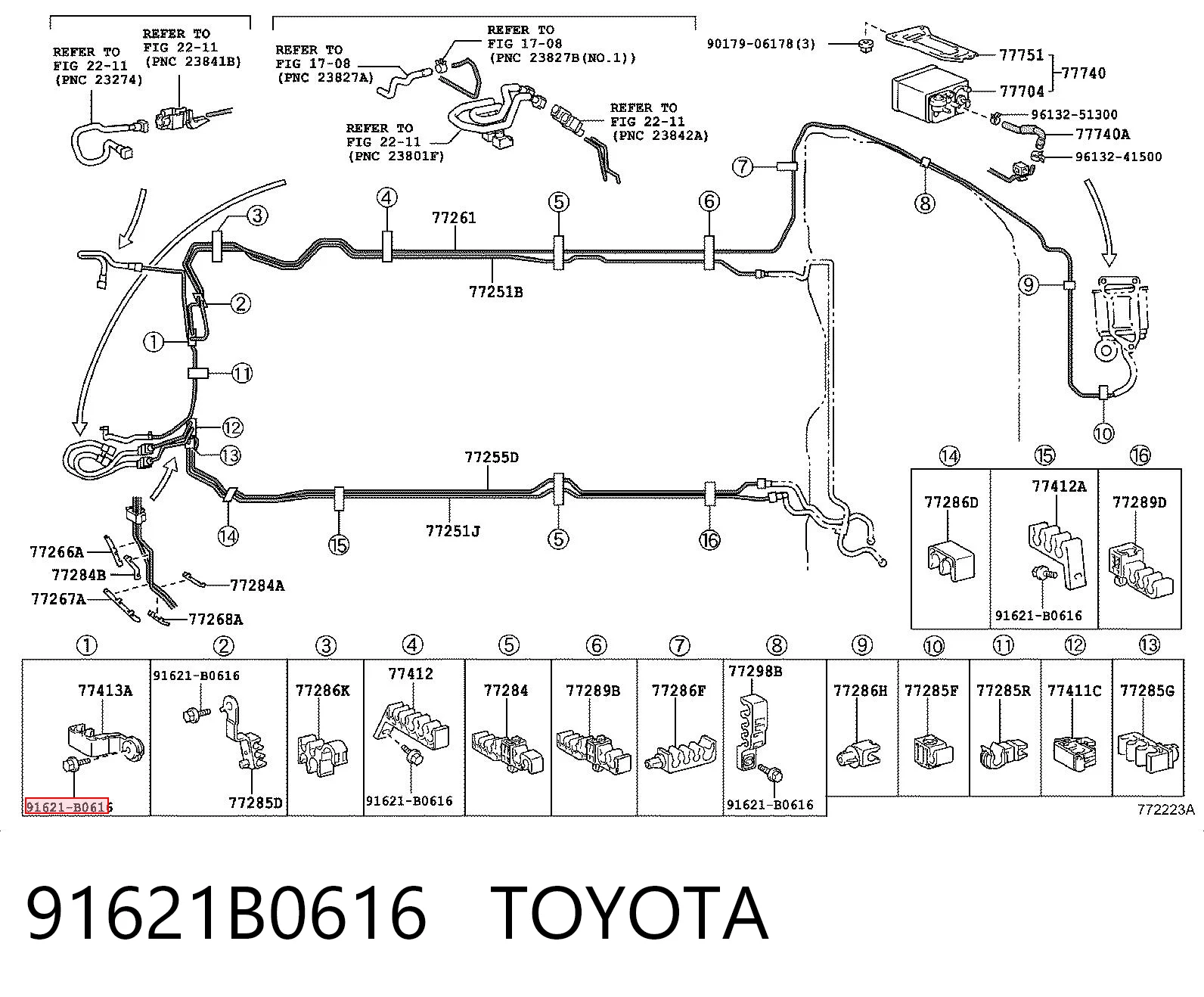 91621B0616 Toyota