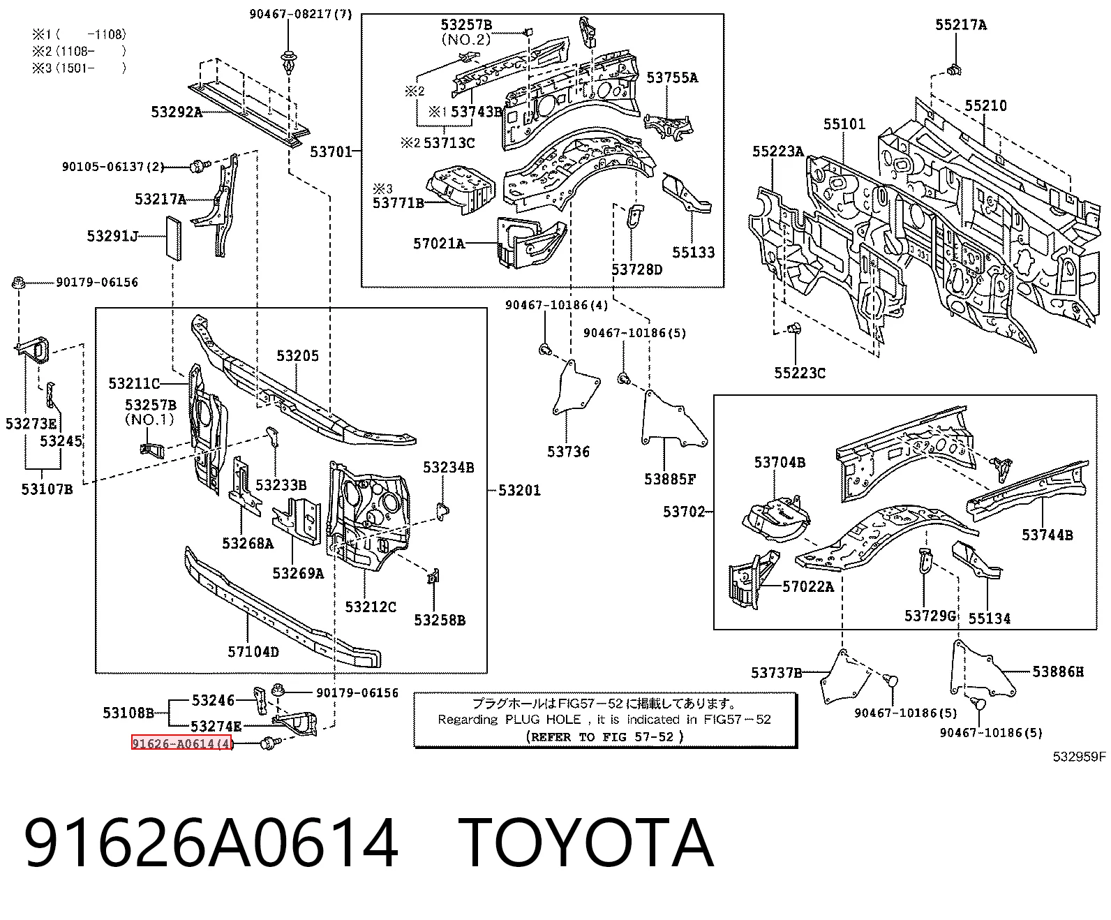 91626A0614 Toyota