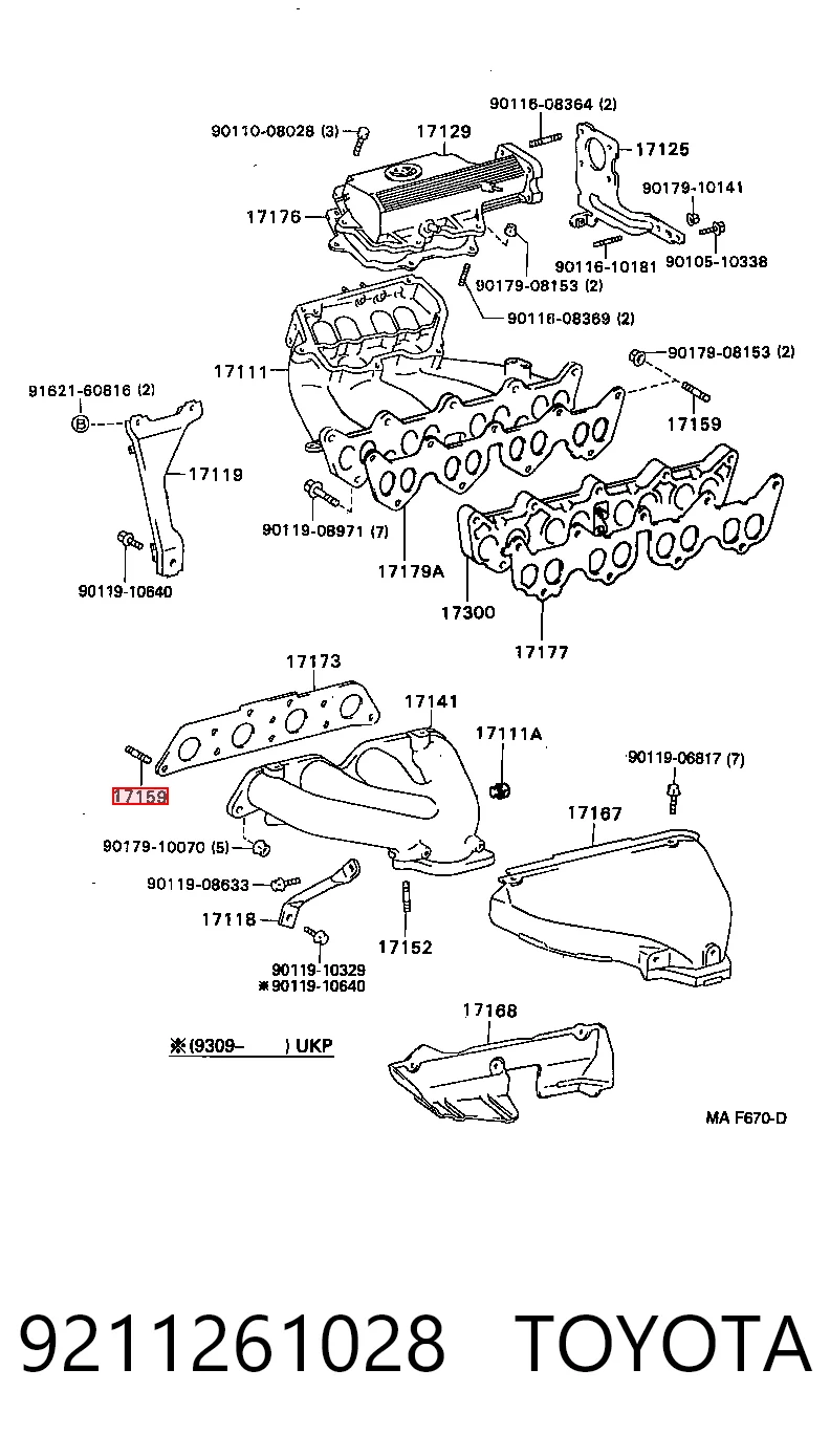 9211261028 Toyota