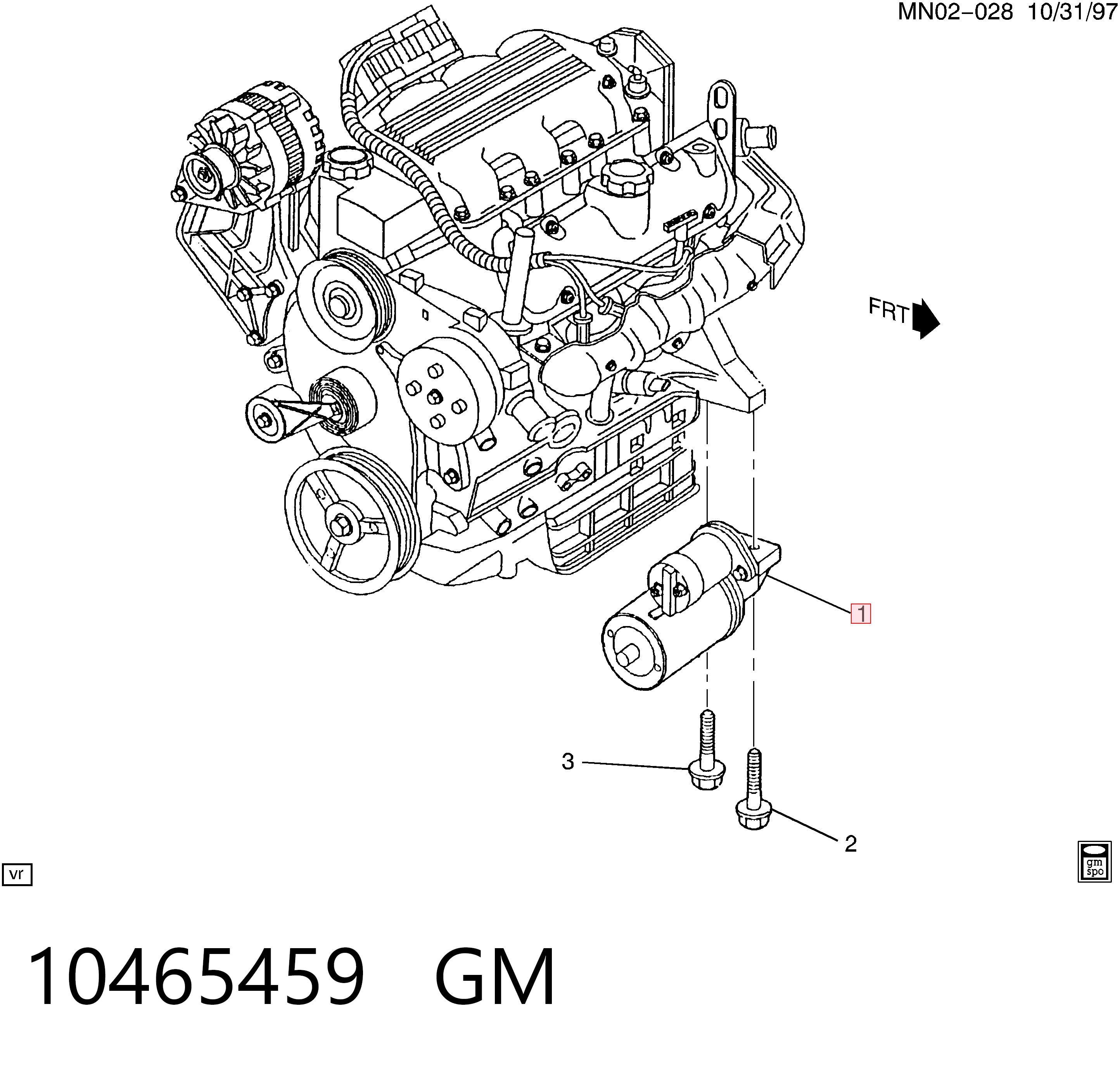 Стартер Opel 10465459 цена, от 108.58 USD