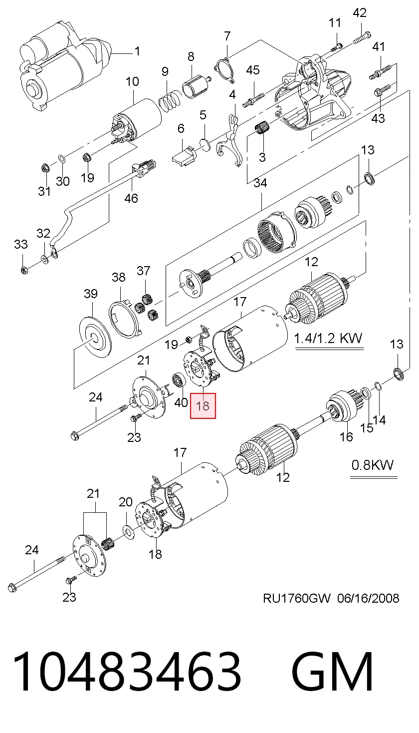 Щеткодержатель стартера REMA-PARTS 232968 цена, от 9.14 USD