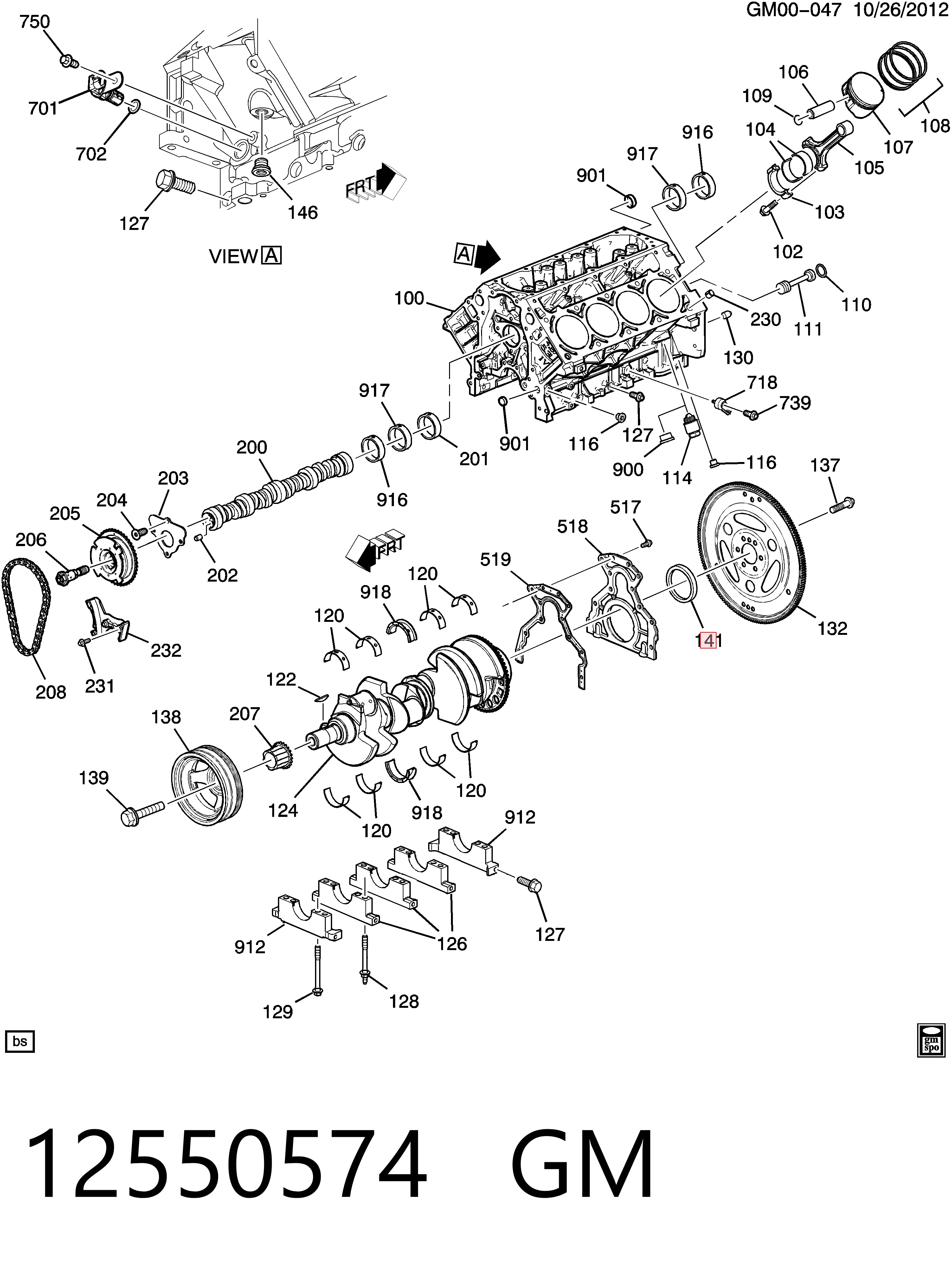 Сальник коленвала задний Opel 89060436 цена, от 39.27 USD