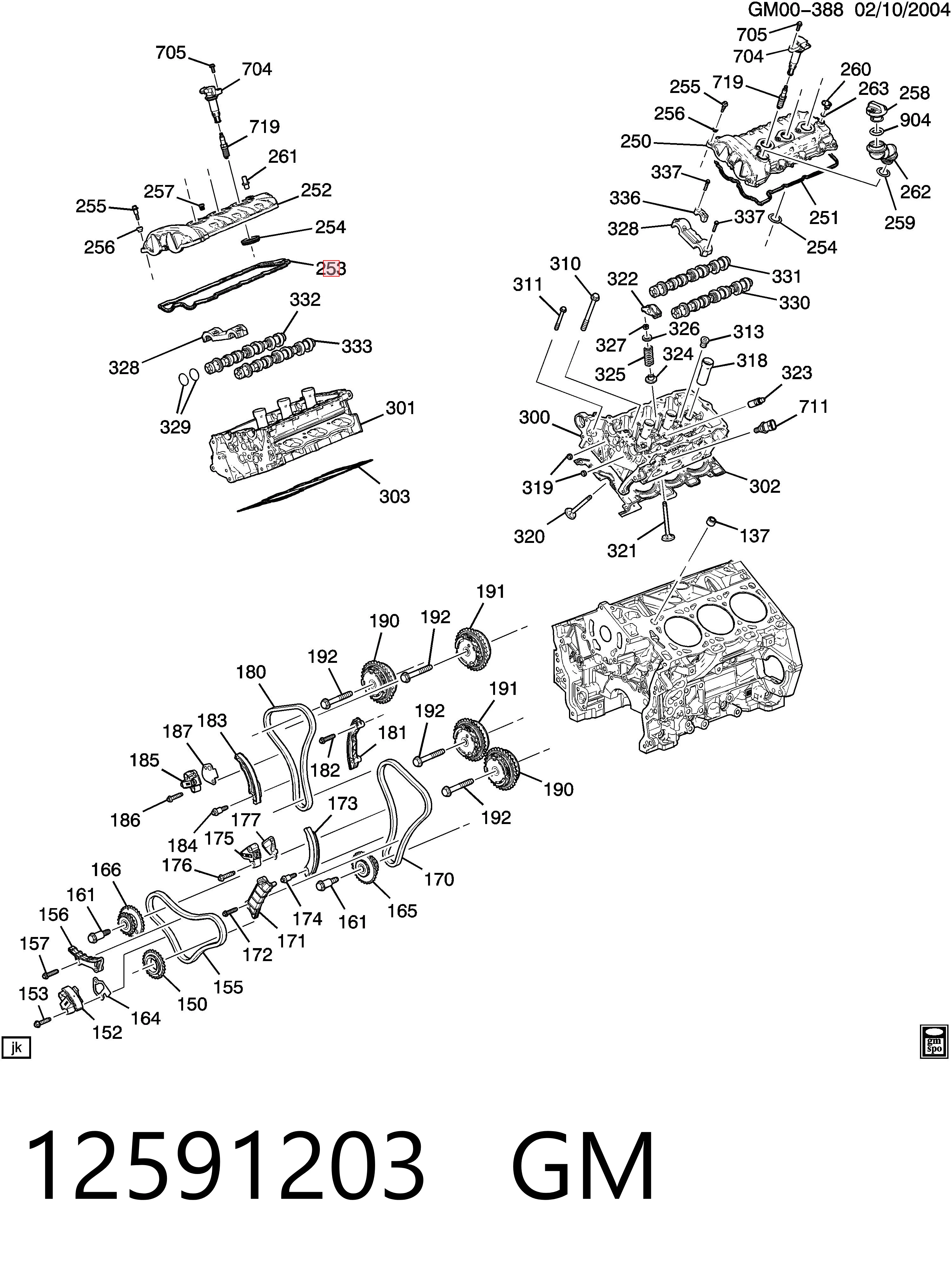 71741167 Fiat/Alfa/Lancia Правая прокладка клапанной крышки