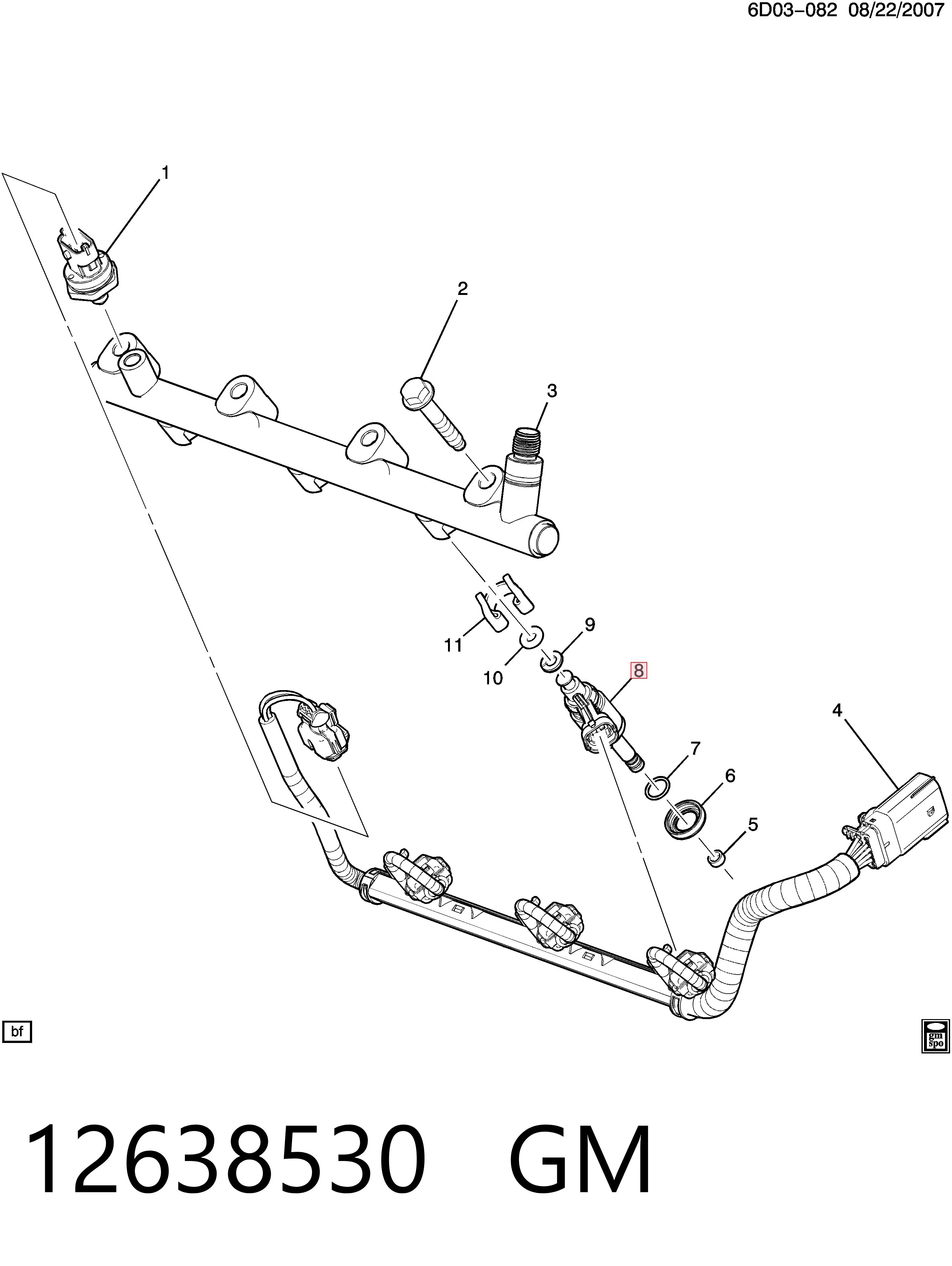 Купить 62852 Bosch Клапанная форсунка