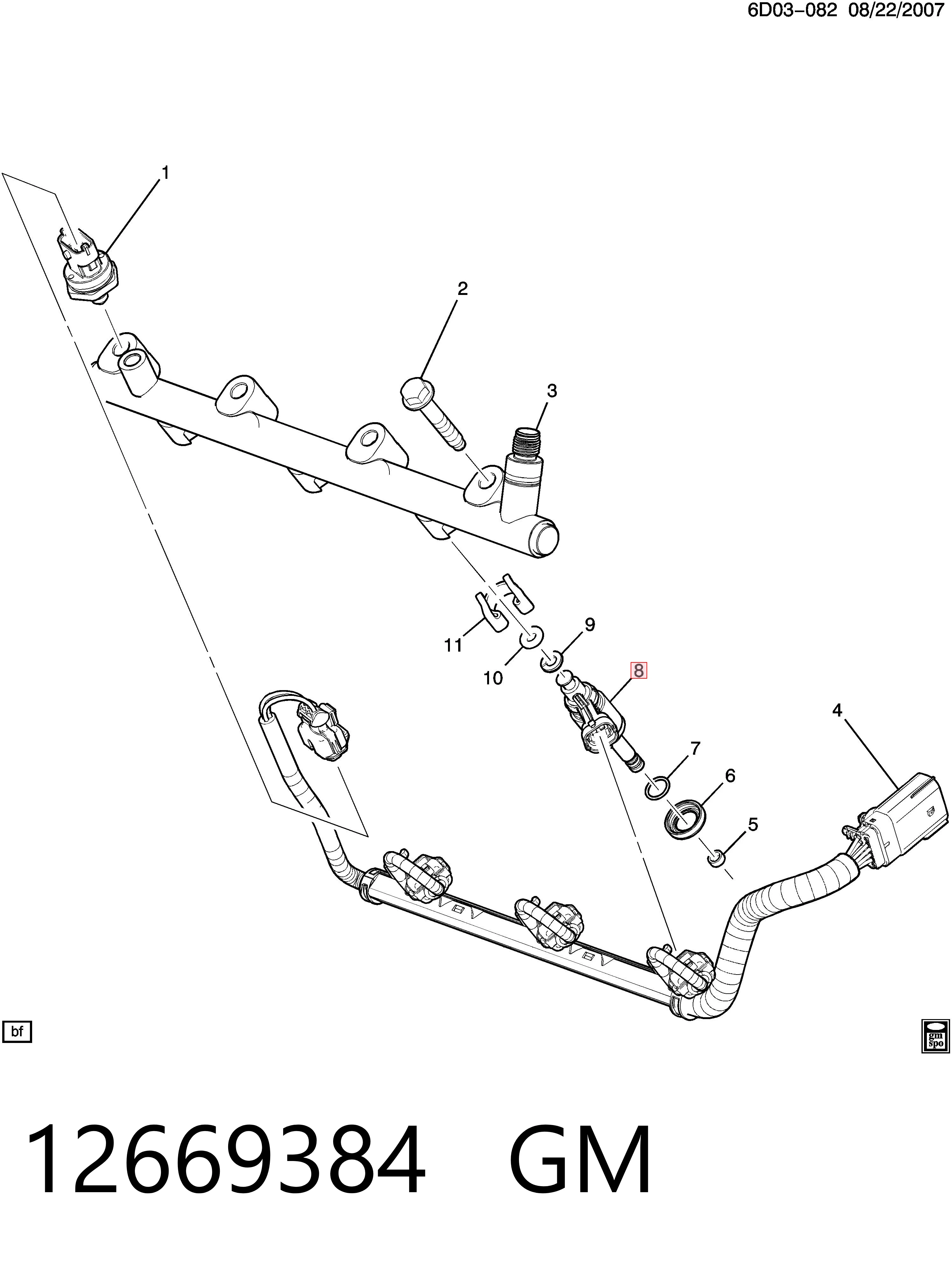Форсунки Bosch 62852