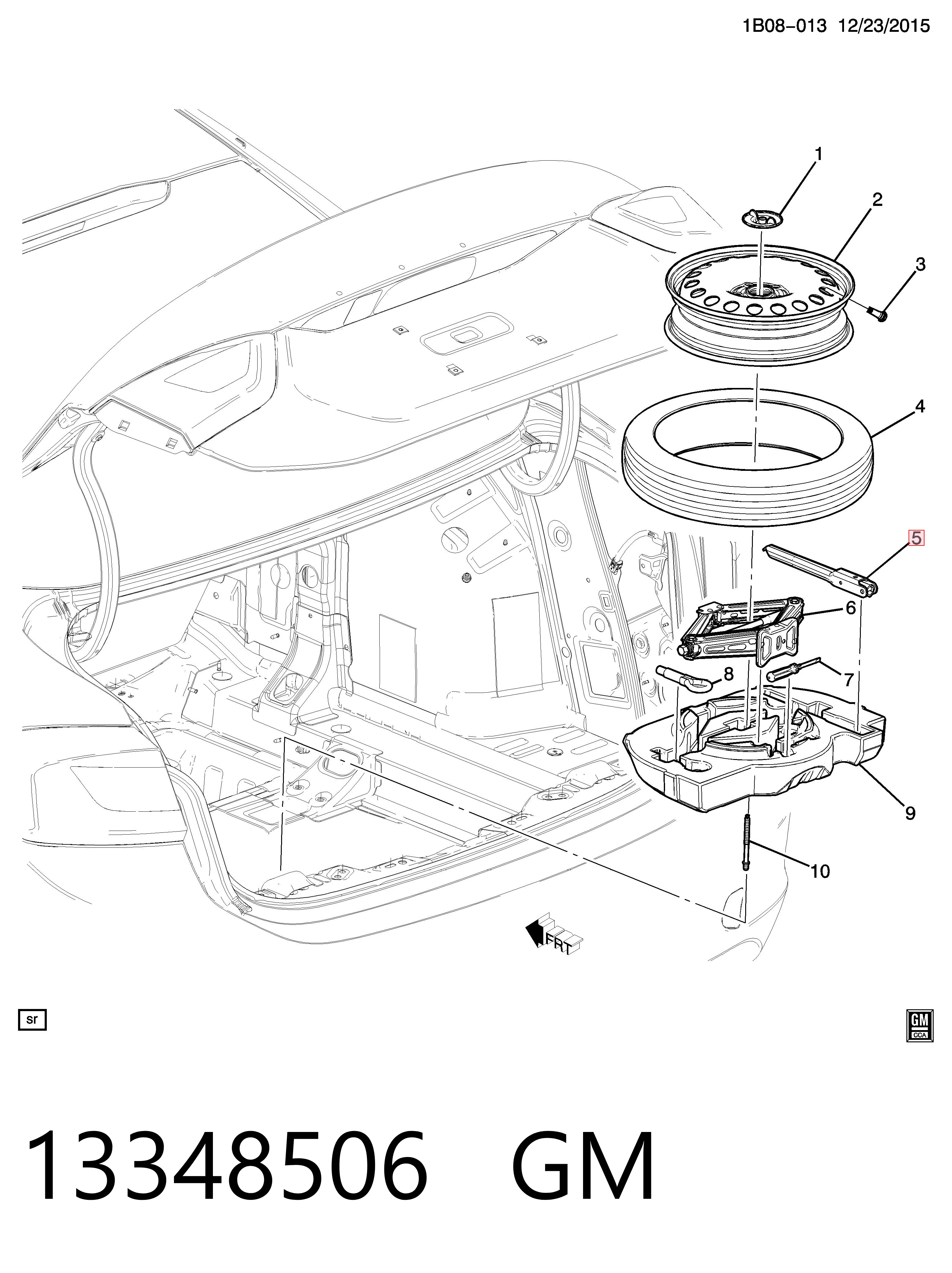 Купить 13348506 Opel Ключ балонный (торцовый)