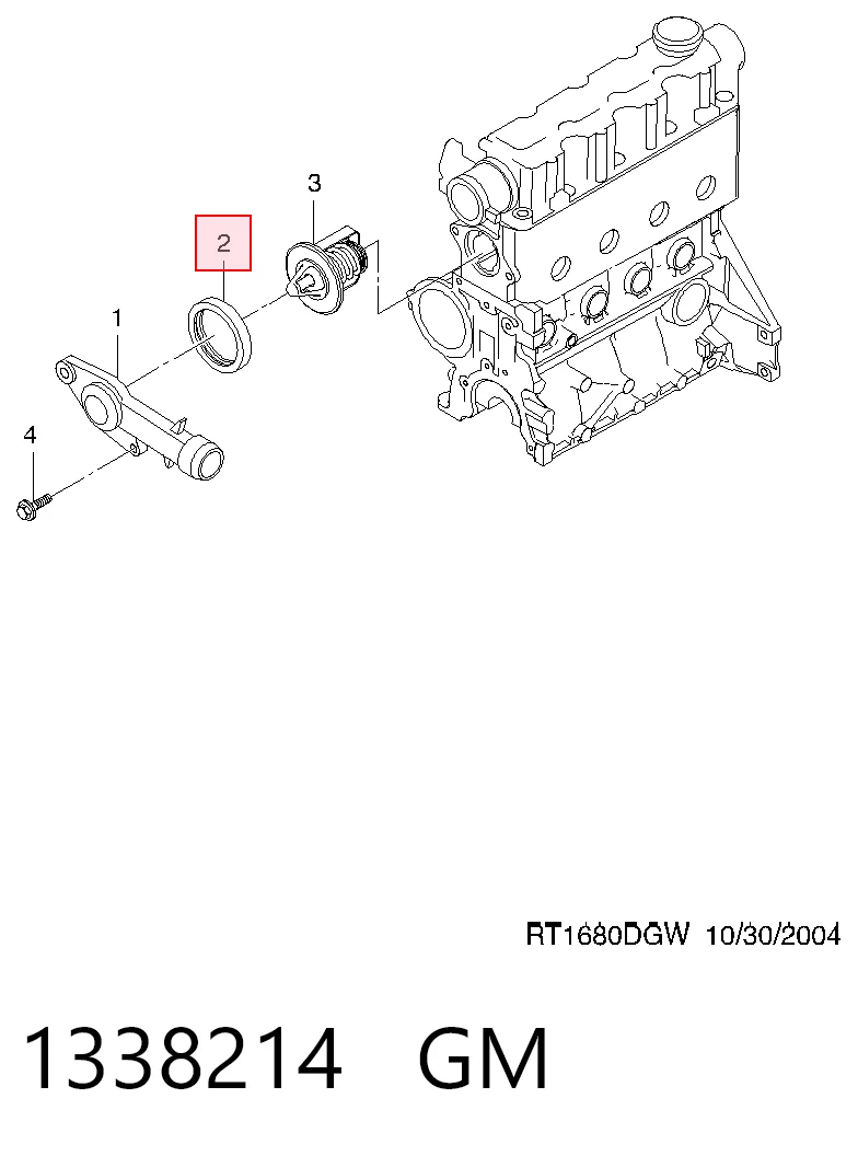 Прокладка термостата Japan Cars D20002CD цена, от 0.77 USD
