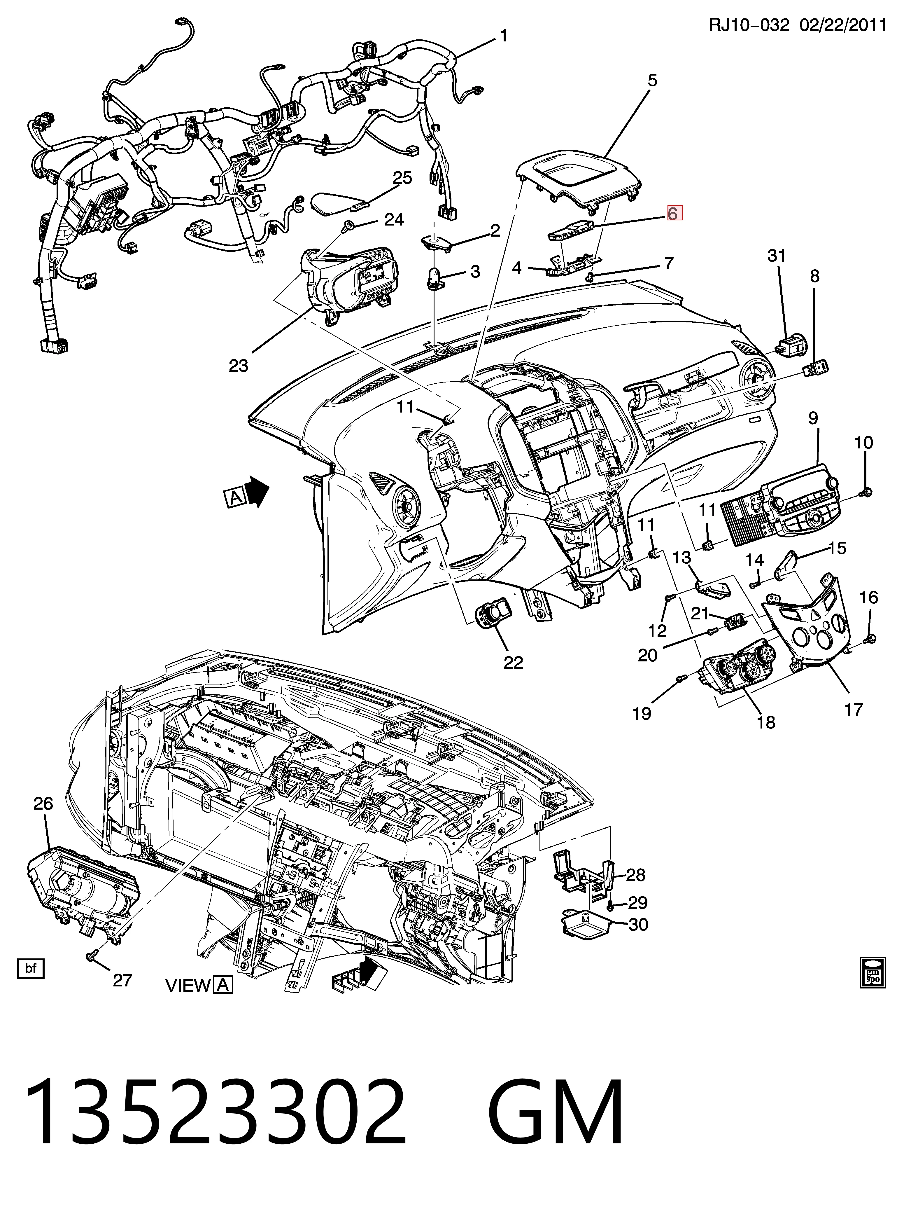 13523302 Peugeot/Citroen Блок управления центральным замком