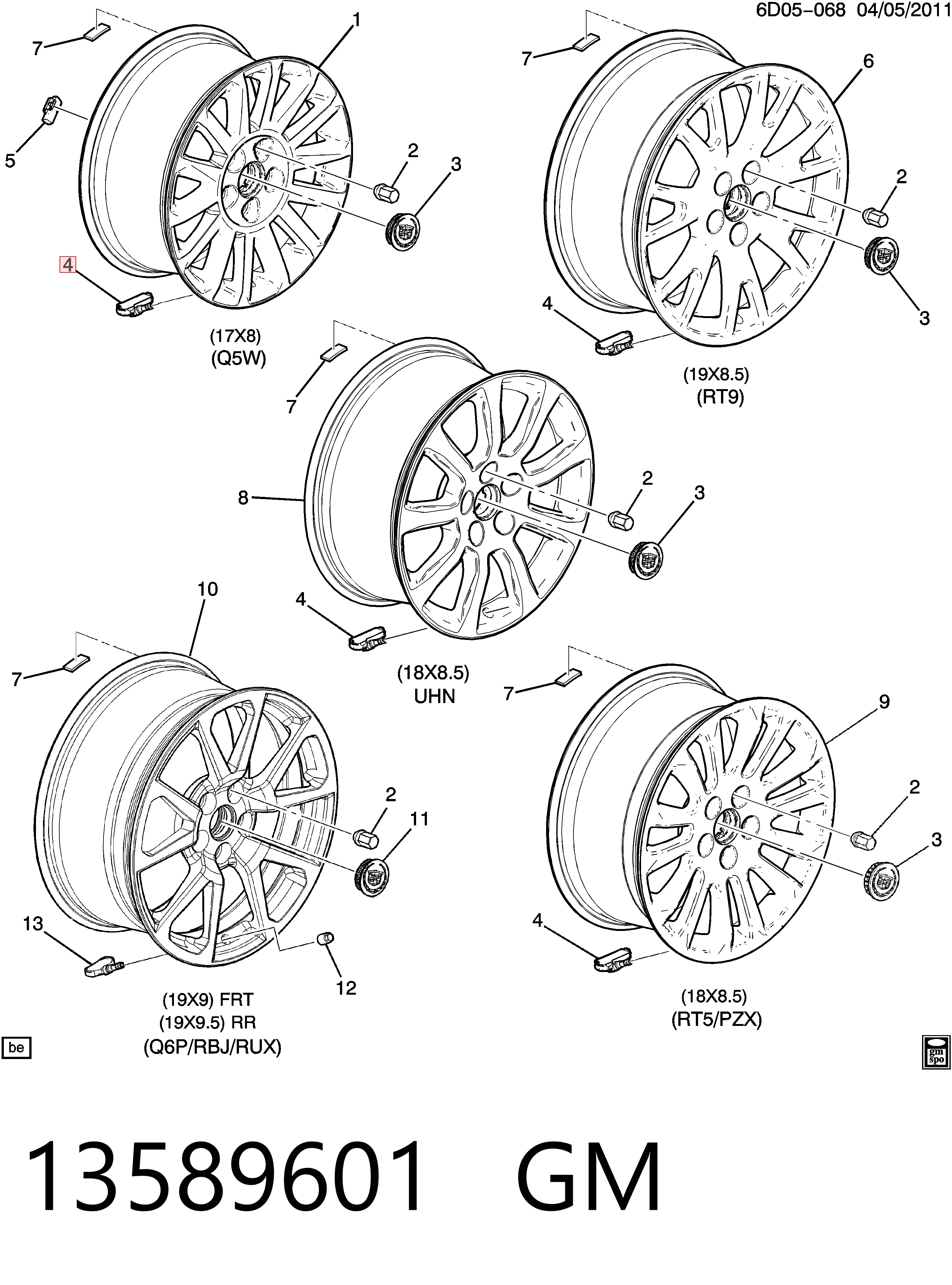Датчик давления воздуха в шинах Continental/Siemens S180211001Z